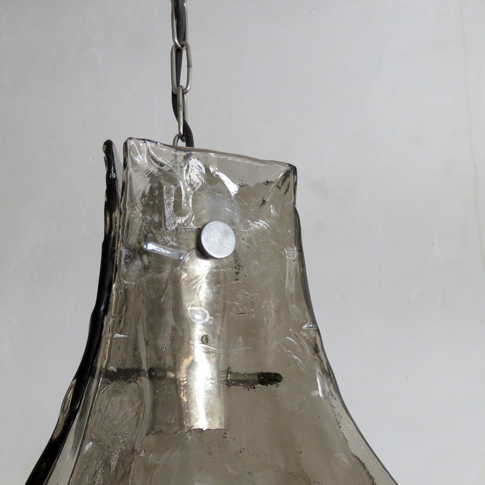 Carlo Nason per AV Mazzega, Lampada a sospensione, 1970 In condizioni buone in vendita a Los Angeles, CA
