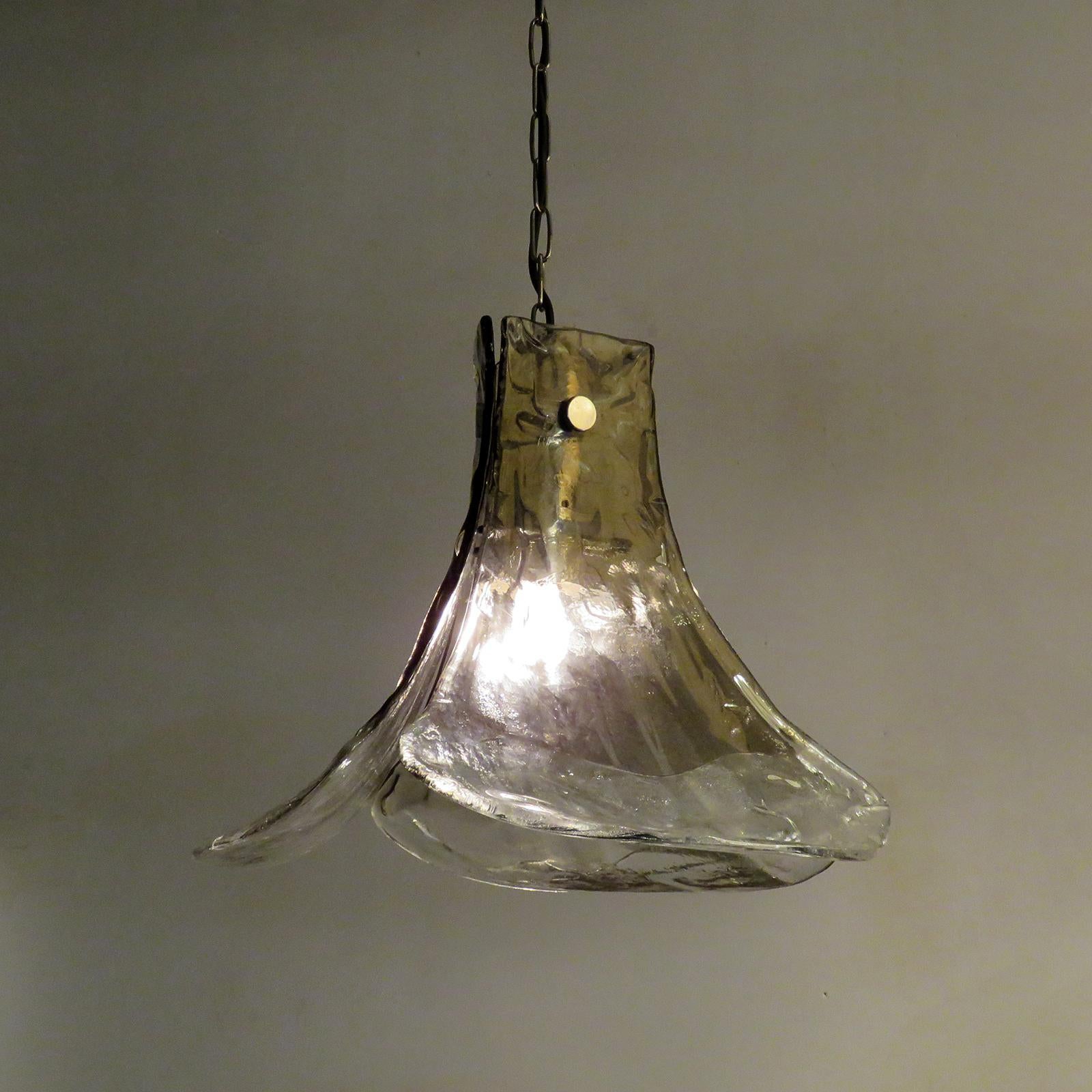 Carlo Nason per AV Mazzega, Lampada a sospensione, 1970 in vendita 2