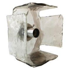 Carlo Nason for Kalmar Flush Mount Ceiling Lamp or Wall Sconce, Austria 1960s