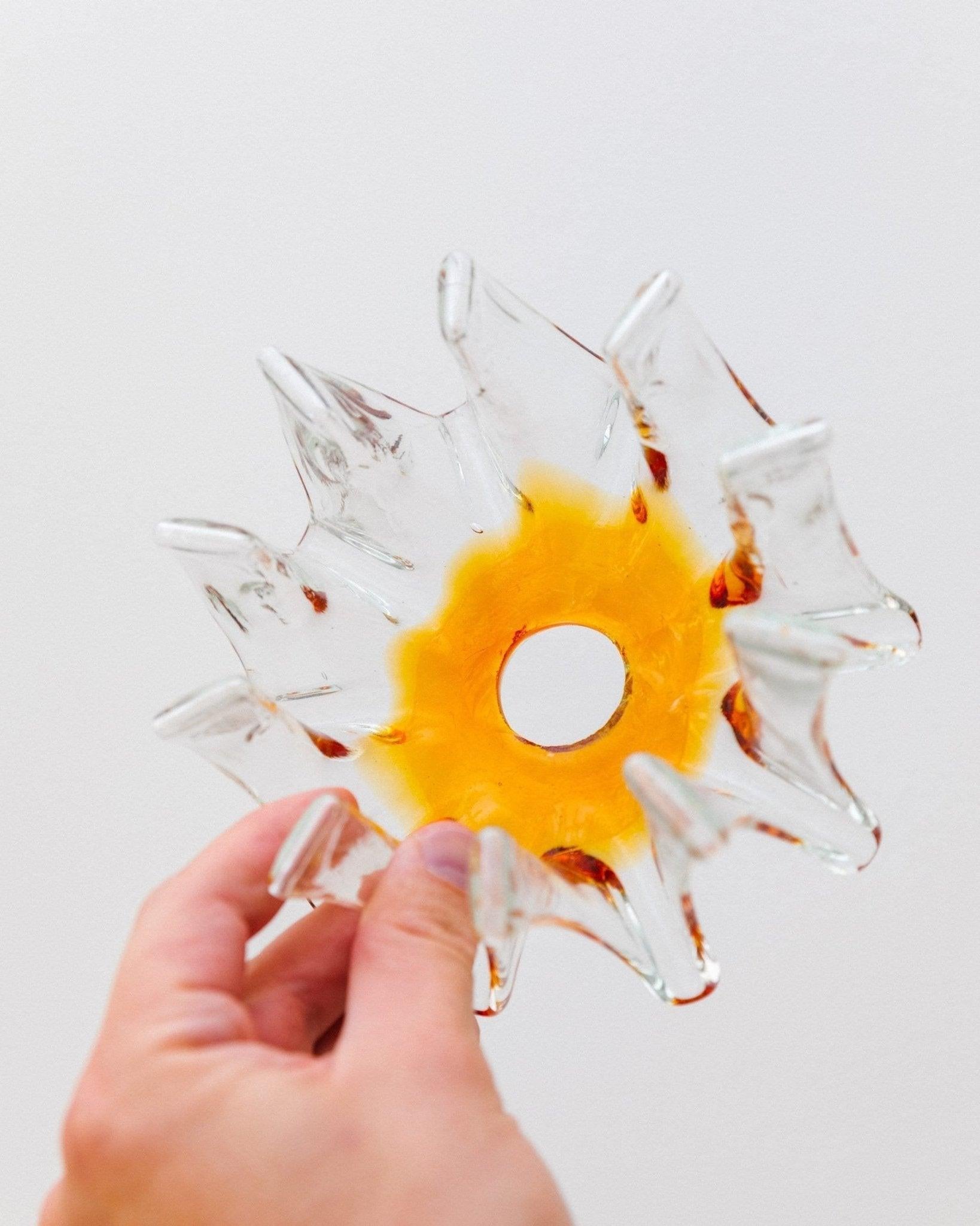 Carlo Nason Para Mazzega Lámpara Flores de Murano, Años 70 en venta 1