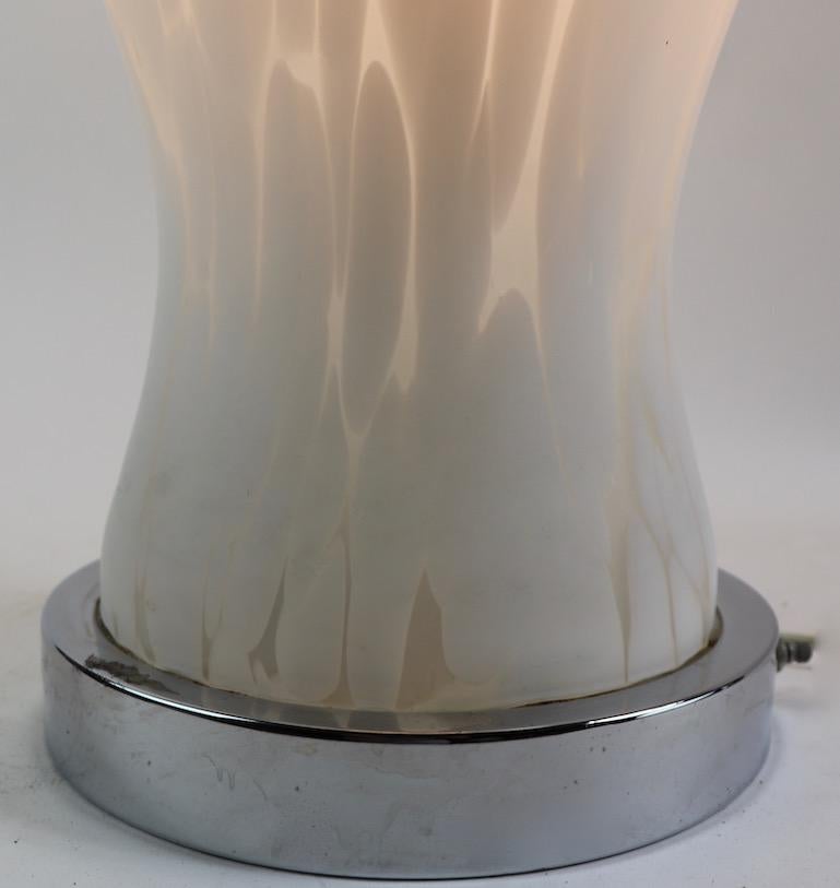 Post-Modern Carlo Nason for Mazzega Cumulus Glass Totem Lamp For Sale