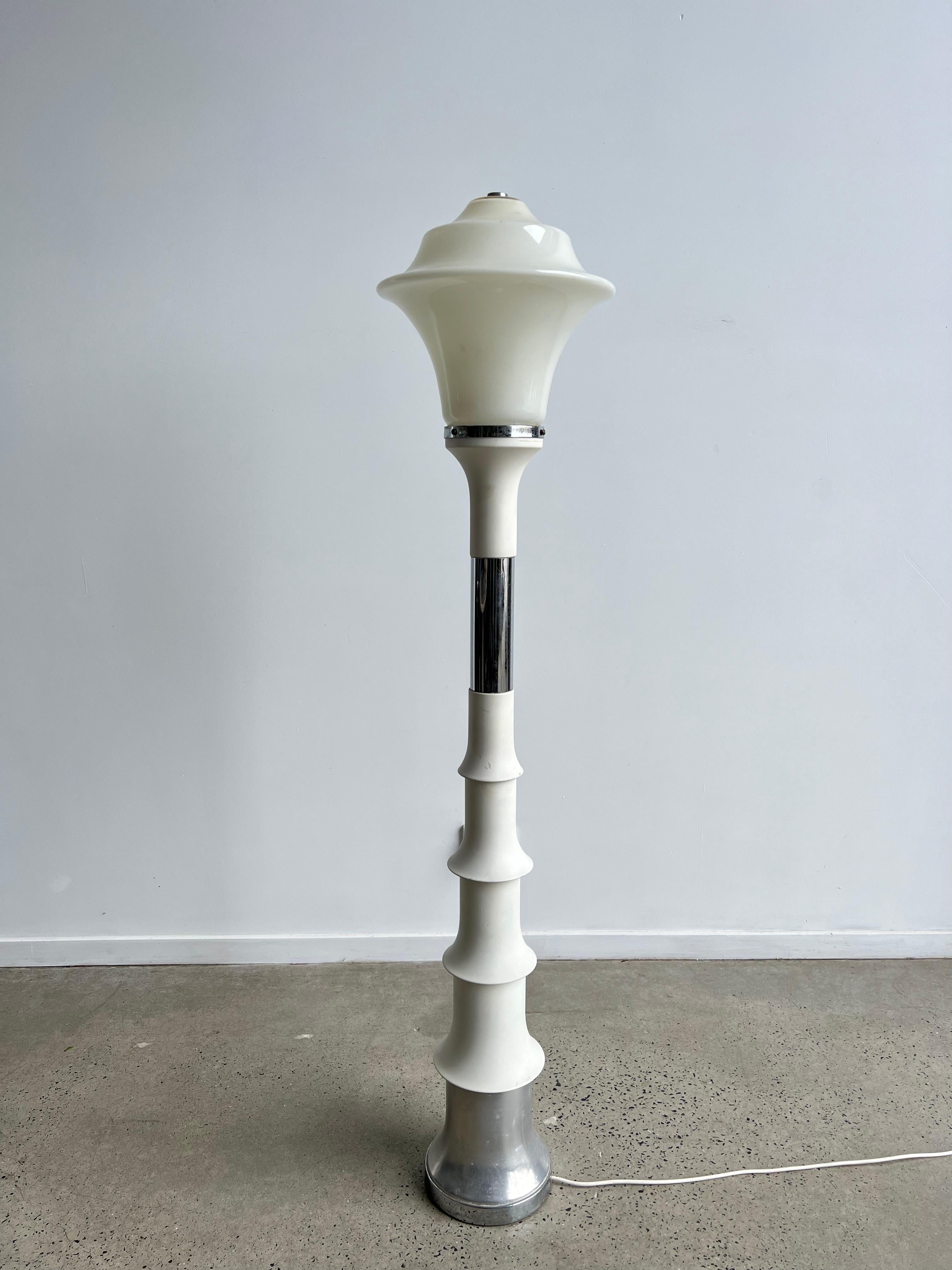 Space Age Carlo Nason for Mazzega Floor Lamp For Sale