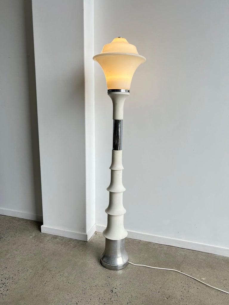 Late 20th Century Carlo Nason for Mazzega Floor Lamp For Sale