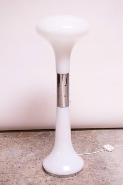 Carlo Nason for Mazzega "I Numerati Soffiato" Murano Glass Floor Lamp