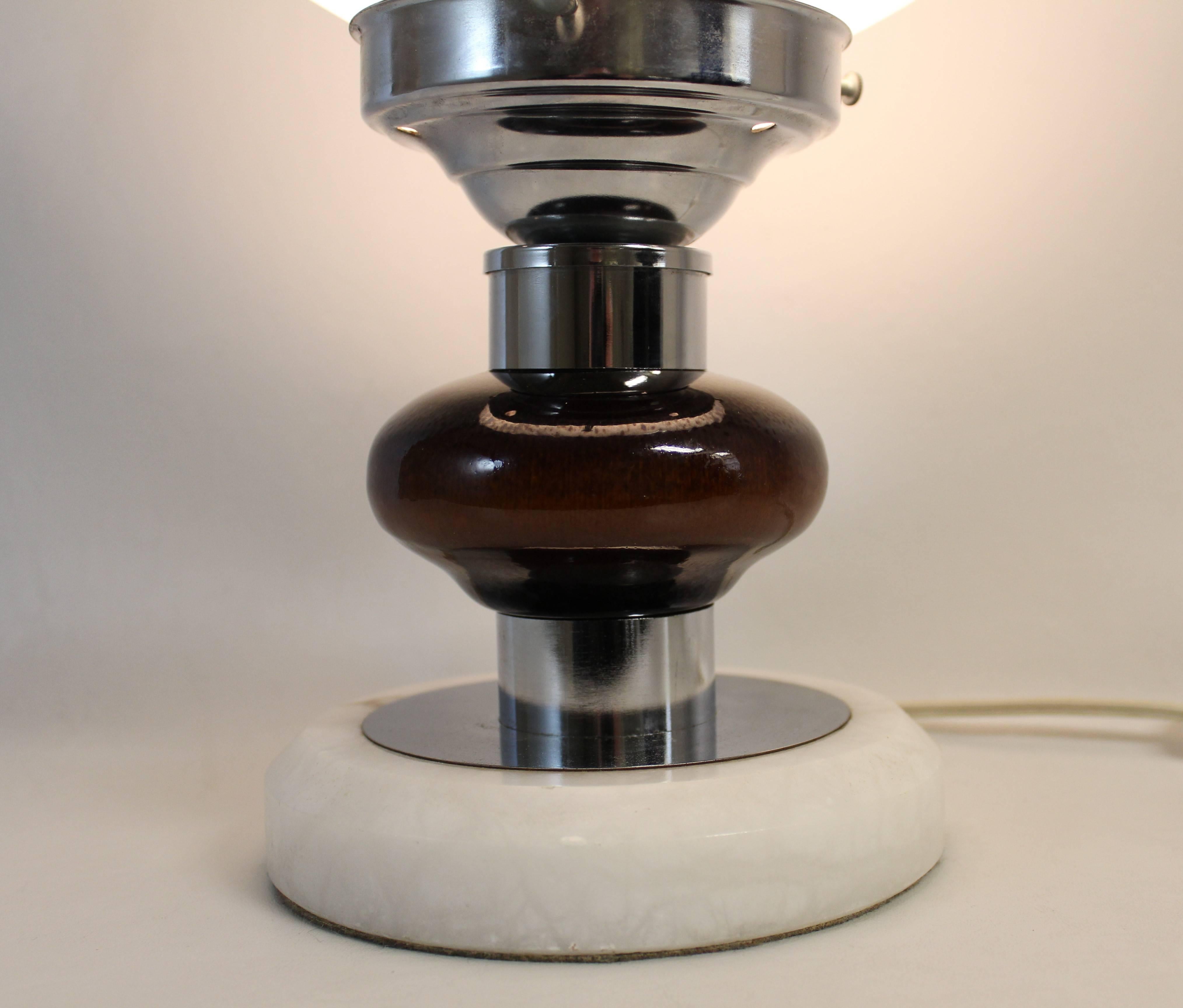 Mid-Century Modern Carlo Nason for Mazzega Lamp