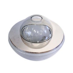 Carlo Nason for Mazzega LT327 Table Lamp and Flower Vase, Italy 1960s