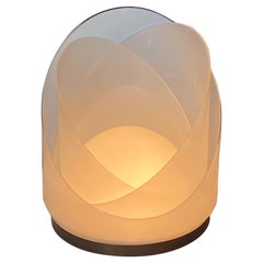 Carlo Nason for Mazzega Mid Century Modern Modular White Table Lamp, 1960s