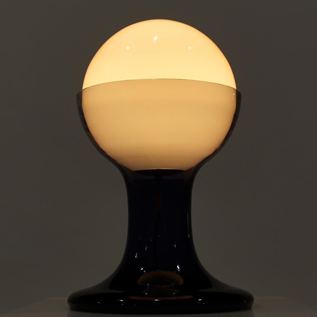 Carlo Nason pour Mazzega, modèle LT216, lampe de bureau italienne du milieu du siècle en verre de Murano en vente 3