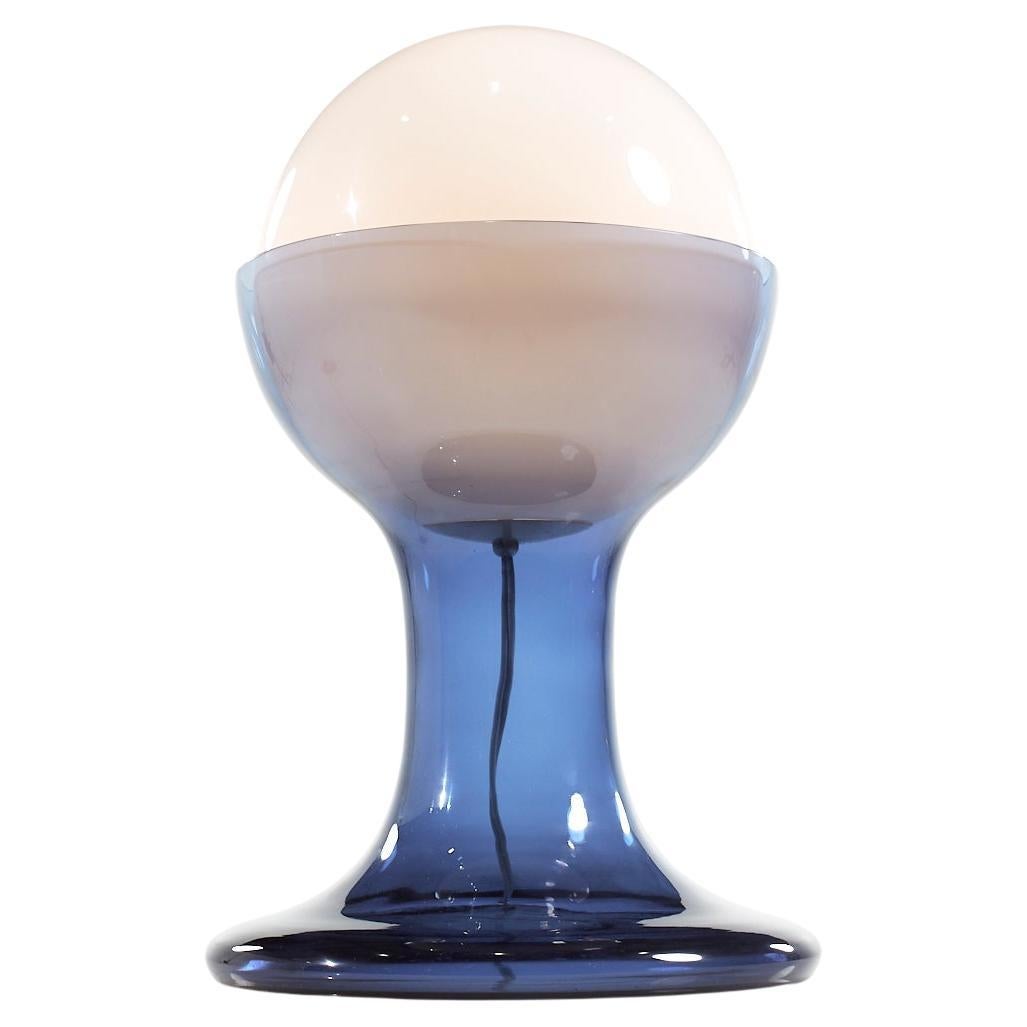 Carlo Nason pour Mazzega, modèle LT216, lampe de bureau italienne du milieu du siècle en verre de Murano