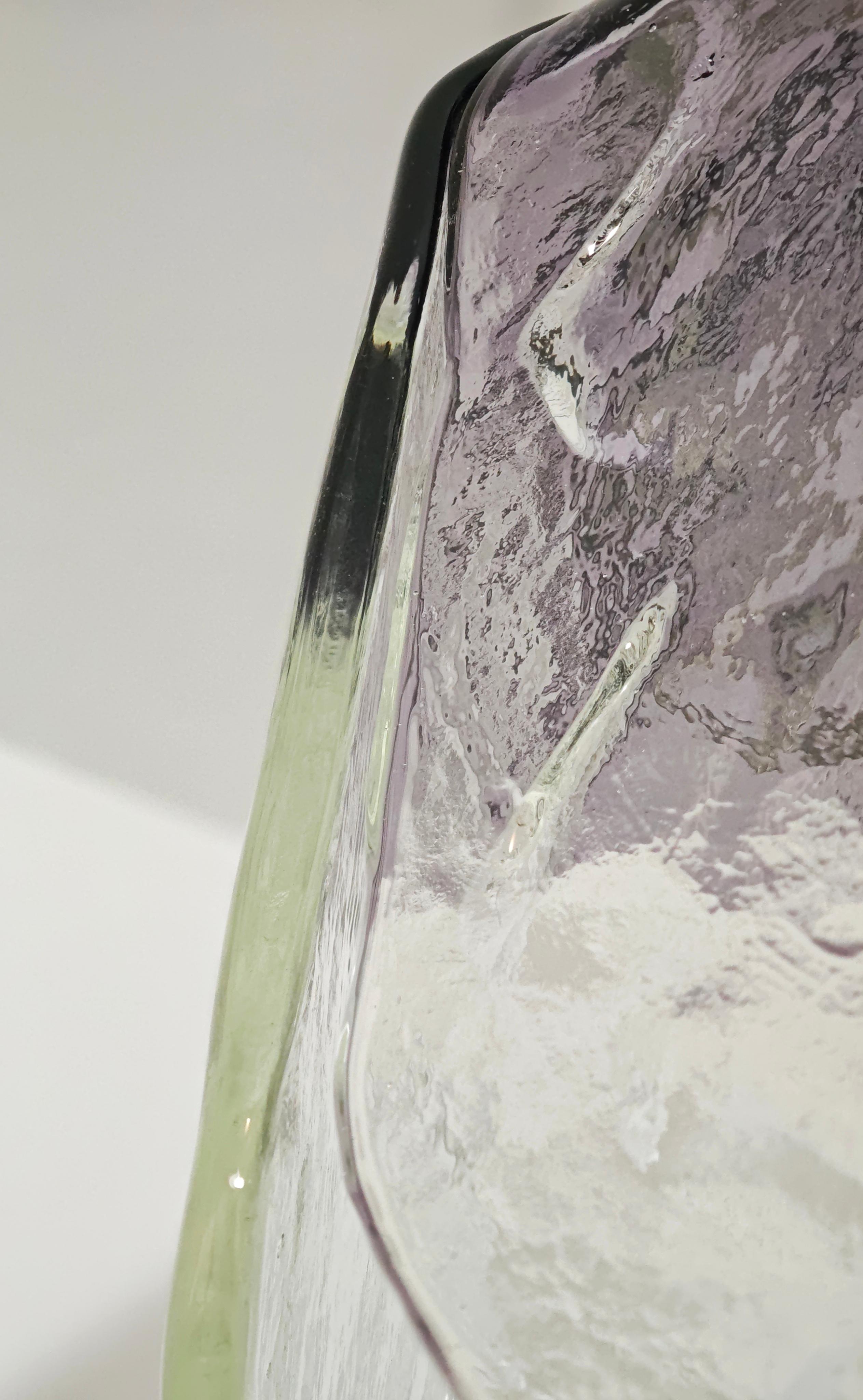 Carlo Nason per Mazzega Murano Lampada a sospensione in vetro Italia 1960/70s Mid-Century in vendita 10