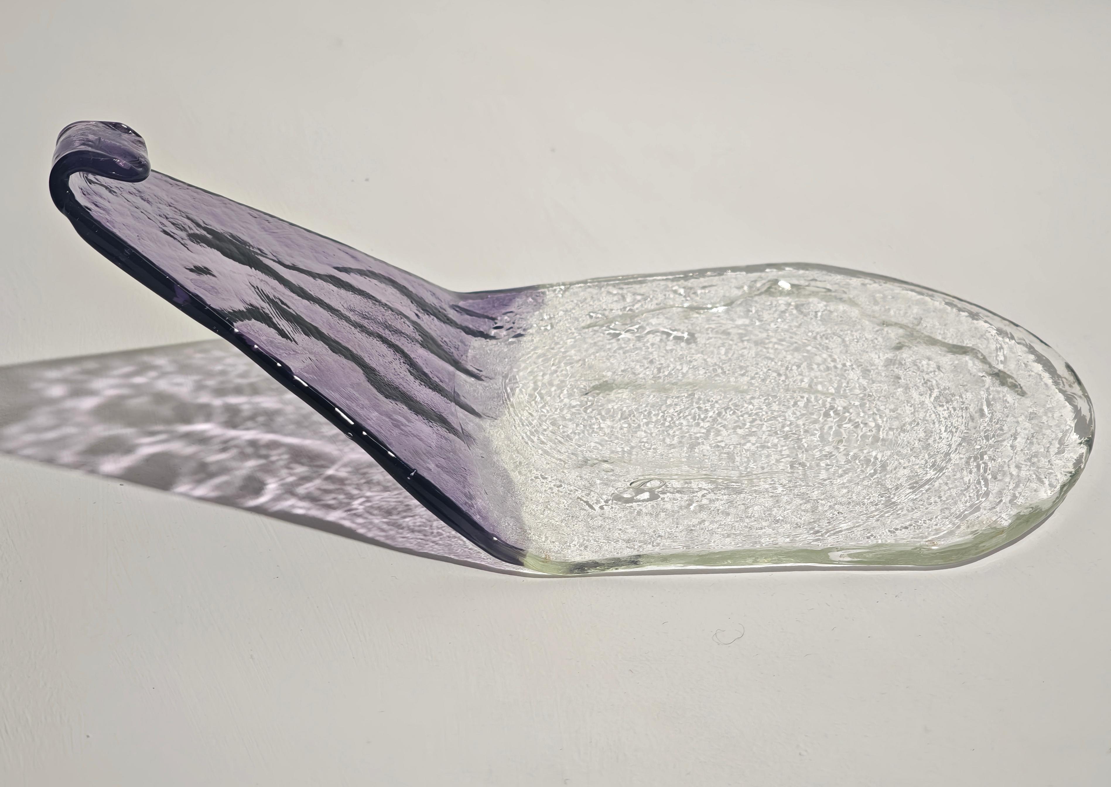 Carlo Nason per Mazzega Murano Lampada a sospensione in vetro Italia 1960/70s Mid-Century In condizioni ottime in vendita a Palermo, IT