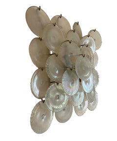 Carlo Nason for Mazzega Murano Glass Wall Lamp, Italy 1960s