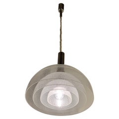 Carlo Nason for Mazzega Murano Mod. 338 Italian Mid-Century Chandelier