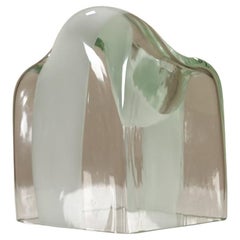 Carlo Nason for Mazzega S468 Crystal Bowl, Italy 1970s