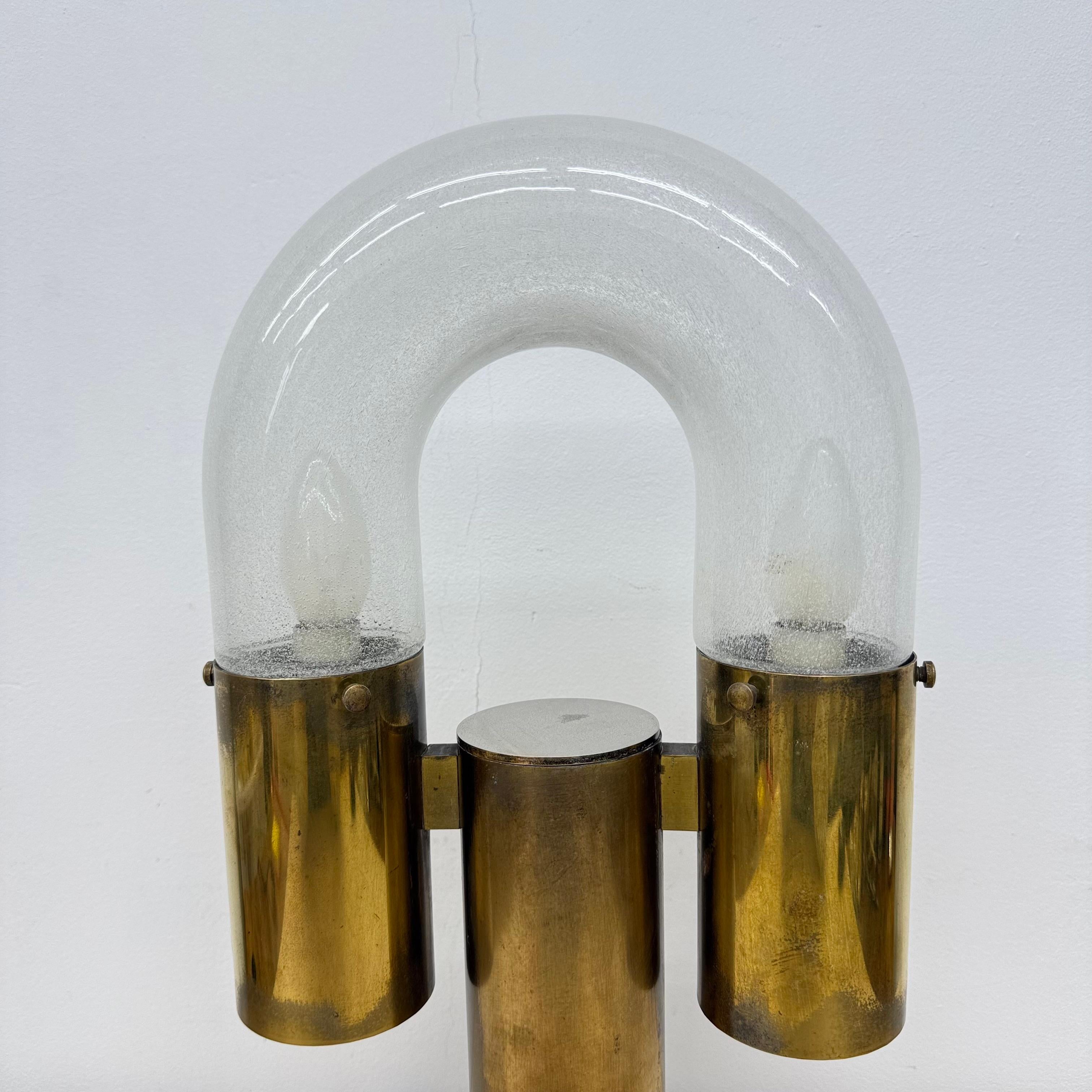 Carlo Nason for Mazzega table lamp , 1970s For Sale 7