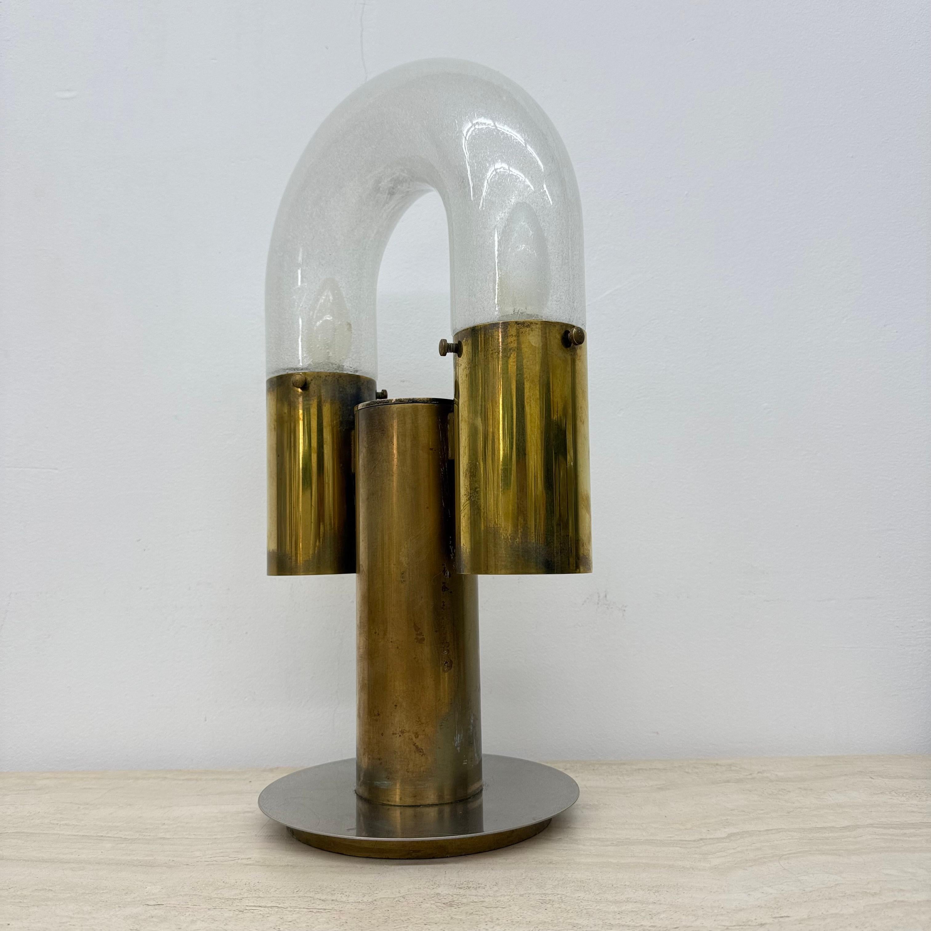 Carlo Nason for Mazzega table lamp , 1970s For Sale 10