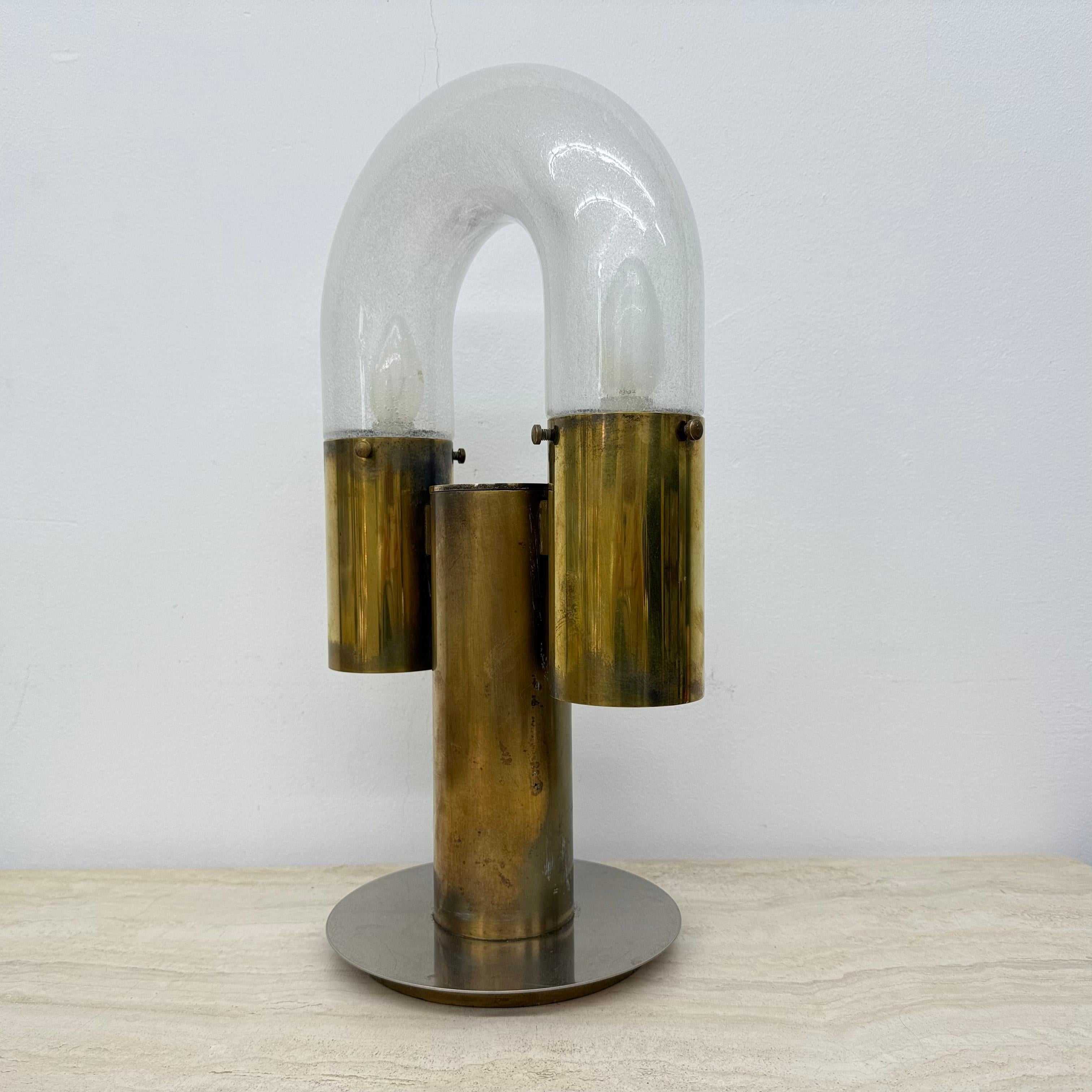 Carlo Nason for Mazzega table lamp , 1970s For Sale 13