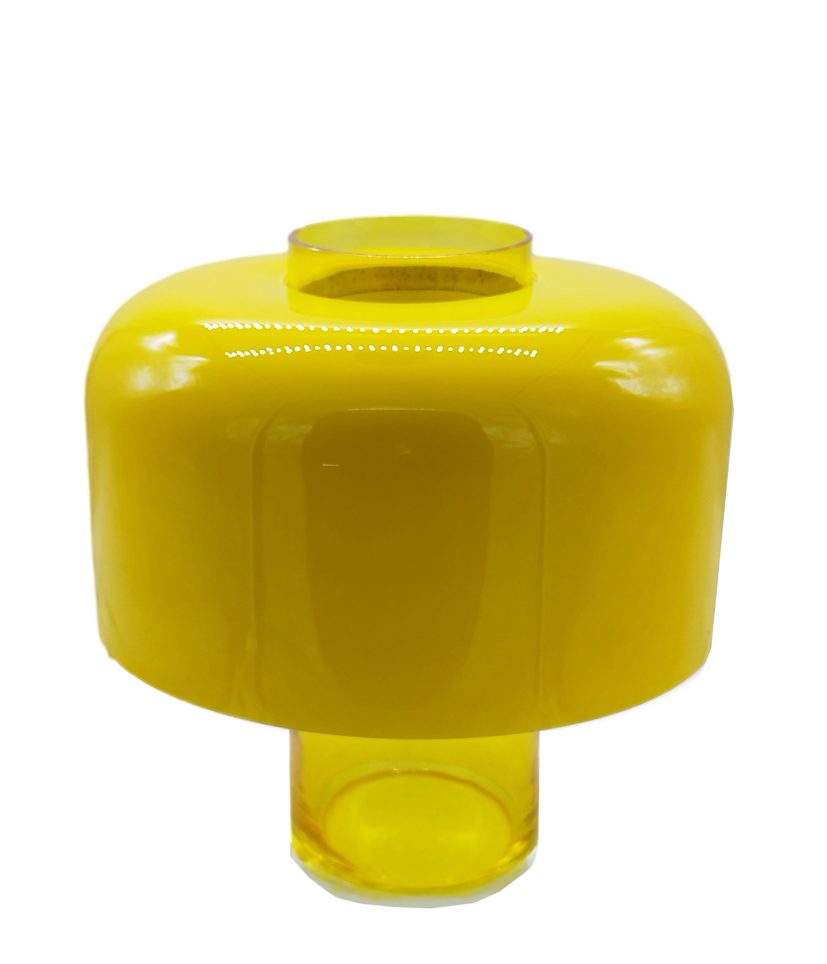 Mid-Century Modern Carlo Nason for Mazzega Table Vase Lamp Mod. LT226, Italy