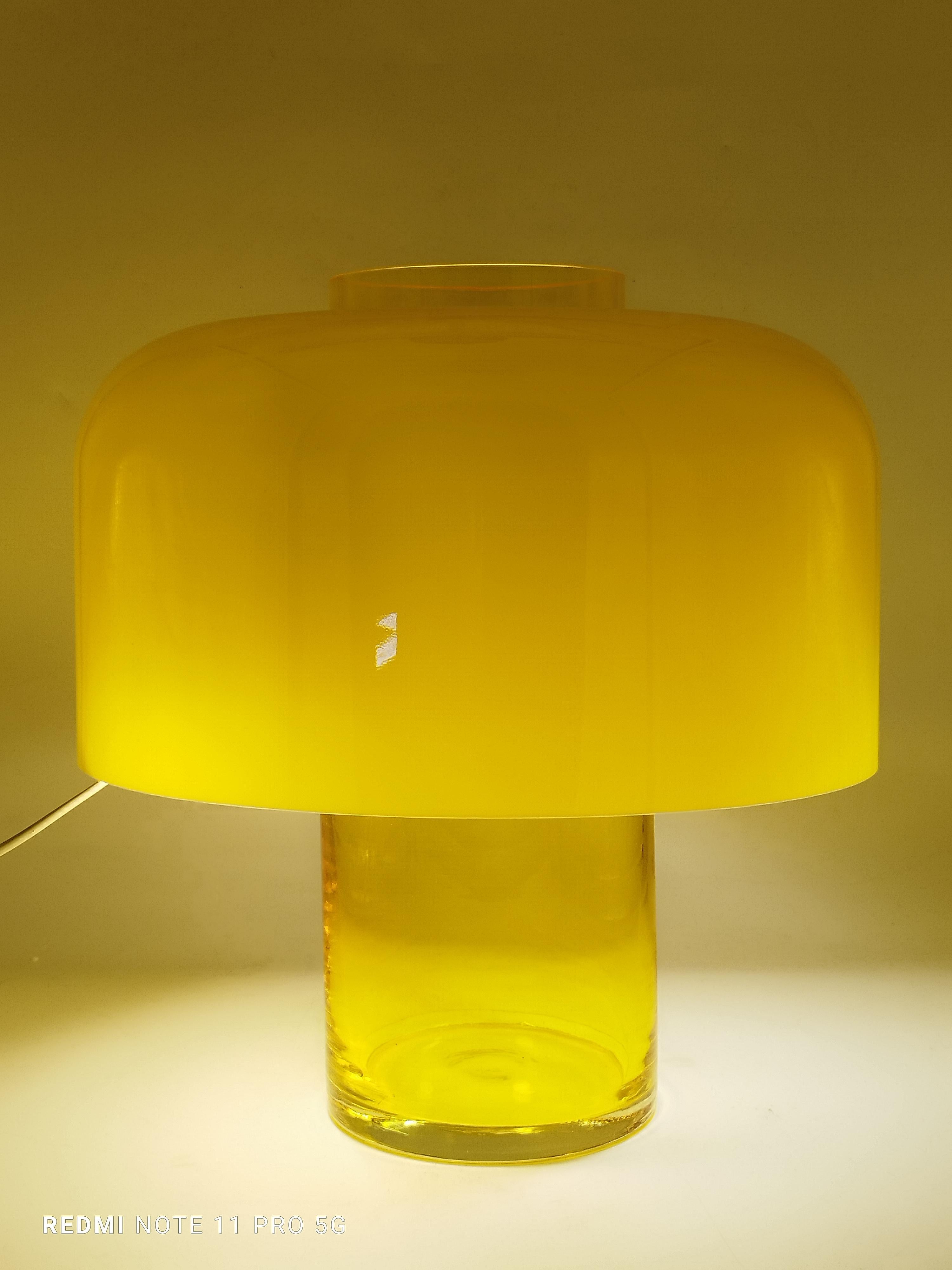 Italian Carlo Nason for Mazzega Table Vase Lamp Mod. LT226, Italy