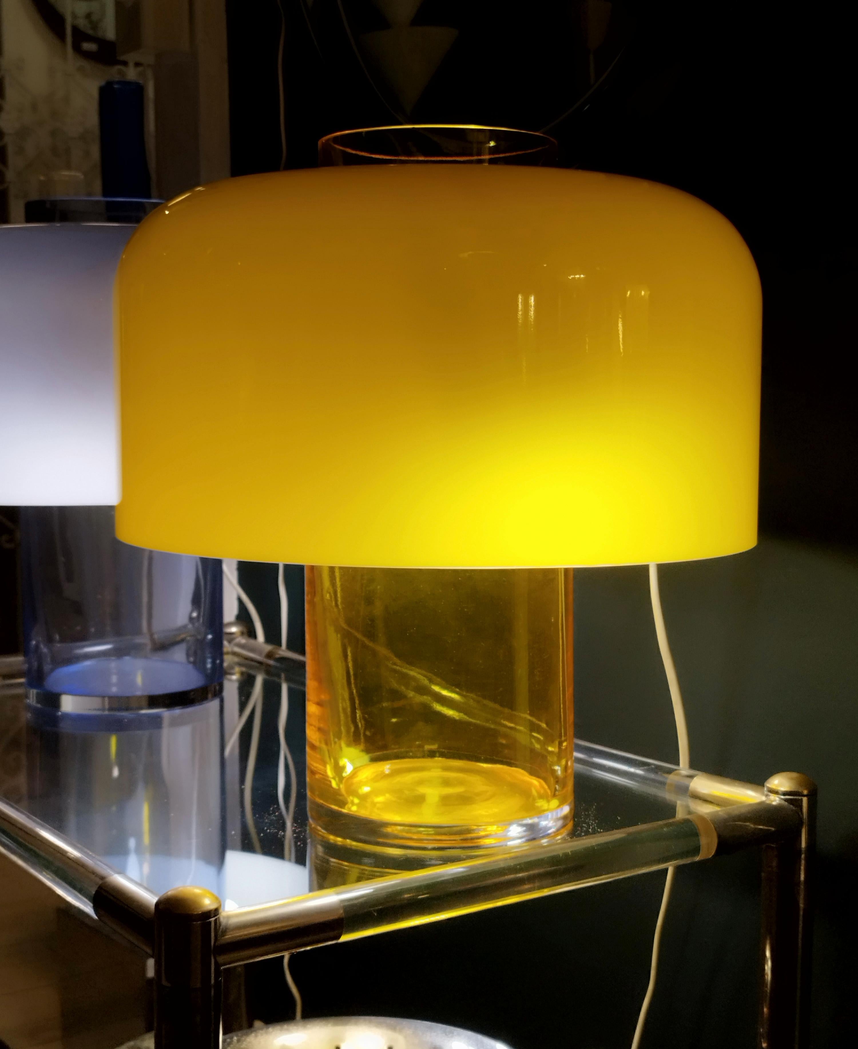 Contemporary Carlo Nason for Mazzega Table Vase Lamp Mod. LT226, Italy