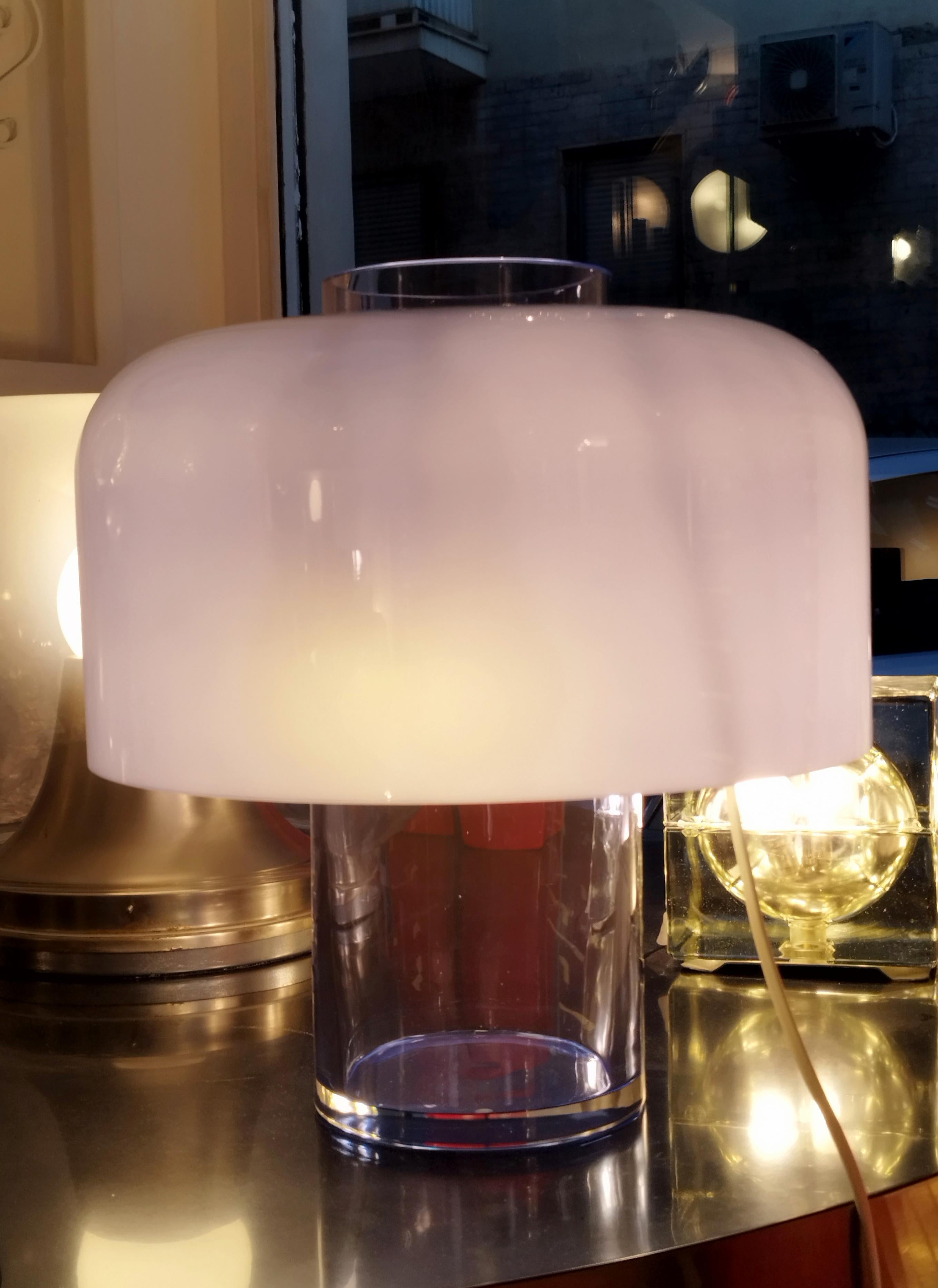 Contemporary Carlo Nason for Mazzega Table Vase Lamp Mod. LT226, Italy For Sale