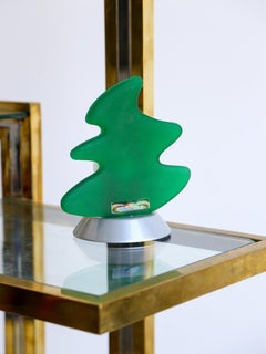 Carlo Nason for Tre Ci Luci Murano Glass Table Lamp Christmas Tree