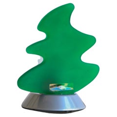 Vintage Carlo Nason for Tre Ci Luci Murano Glass Table Lamp Christmas Tree