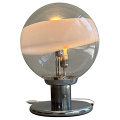 Lampada a sfera in vetro di Murano soffiato a mano di Carlo Nason per Mazzega Murano, Italia anni '60