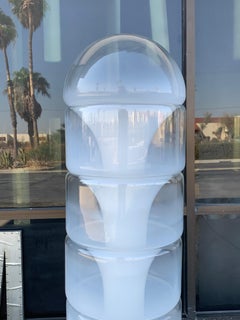 Carlo Nason Iconic Italian Glass Sculpture “Sfumato” Floor Lamp, 1969