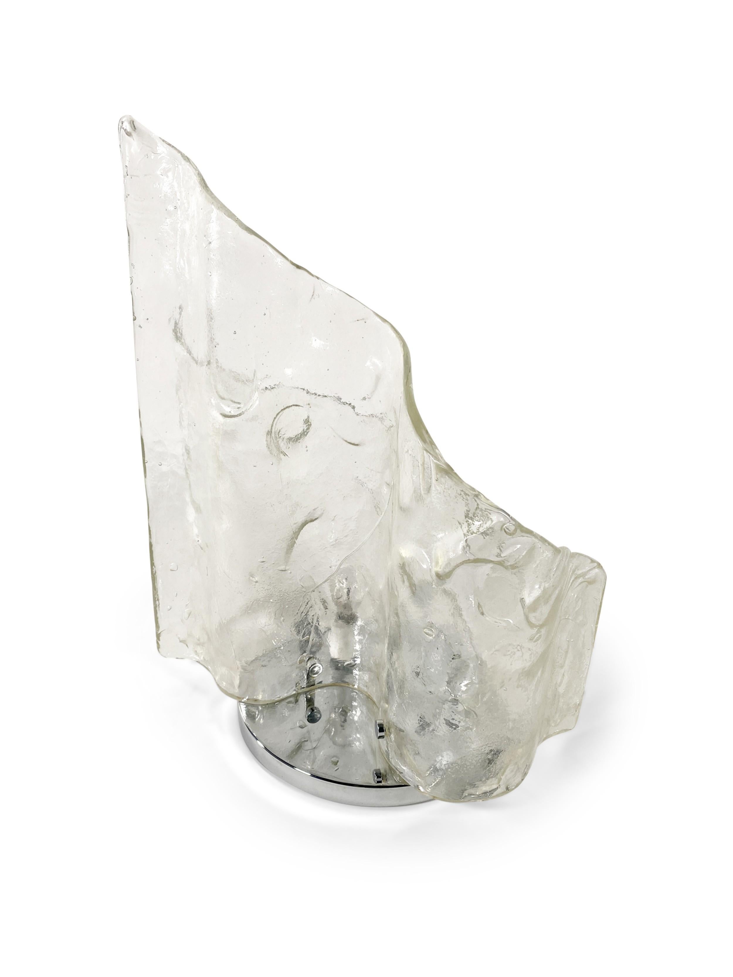 Carlo Nason Italian Mid-Century Brutalist Table Lamp Italiano en venta