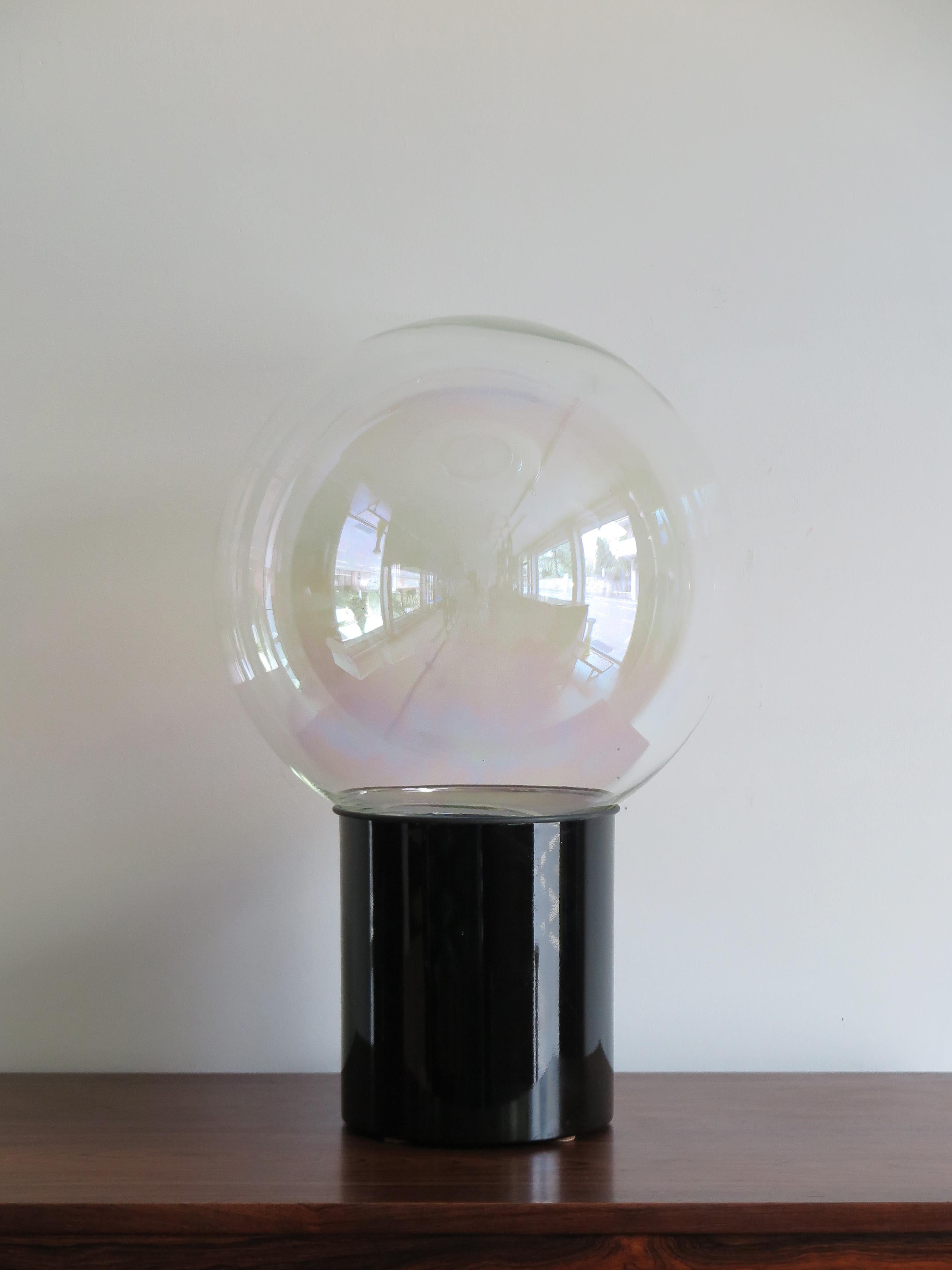 Carlo Nason Italian Murano Glass Table Lamp 1970s 1