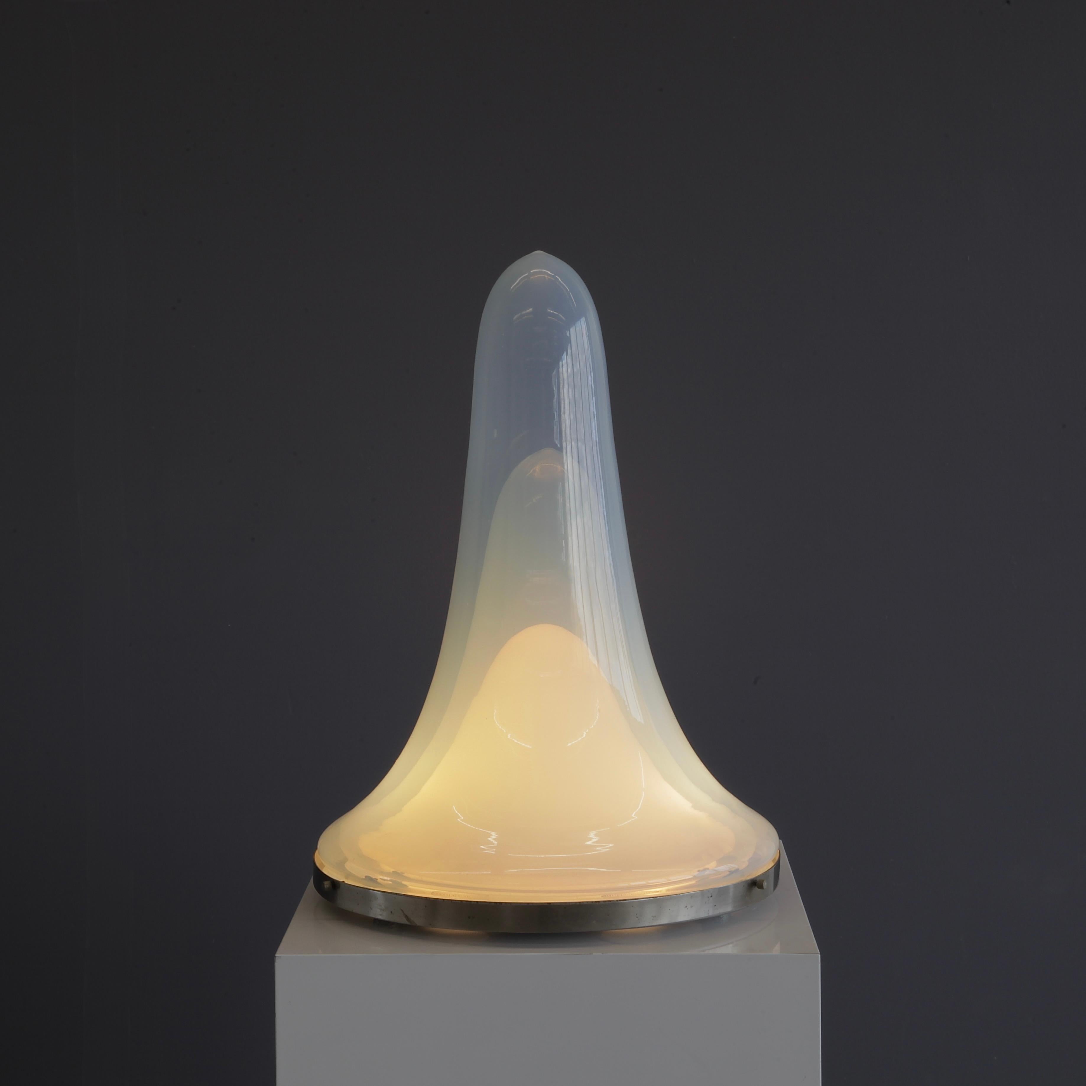Italian Carlo NASON Lamp LS144 produced by MAZZEGA For Sale