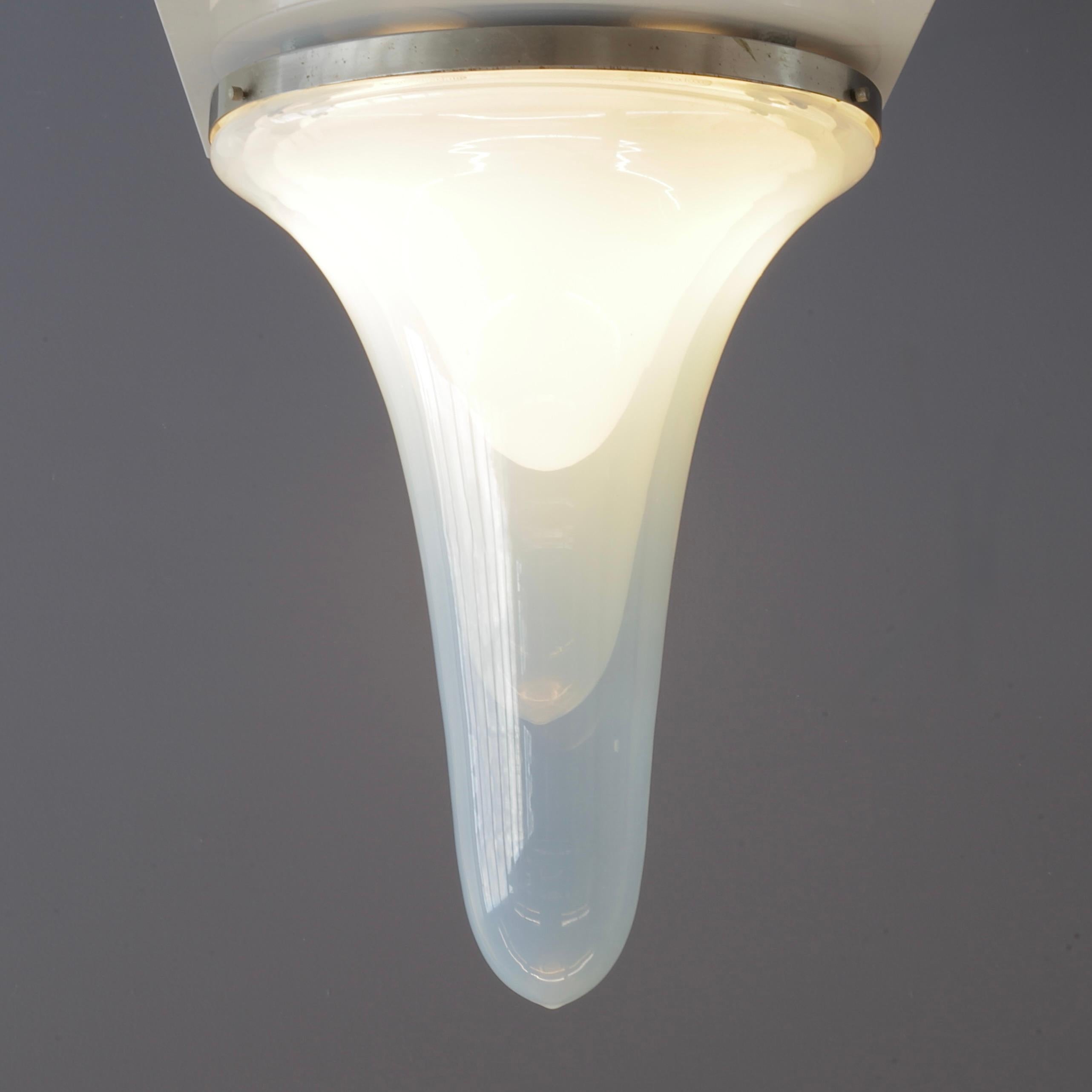 Blown Glass Carlo NASON Lamp LS144 produced by MAZZEGA For Sale