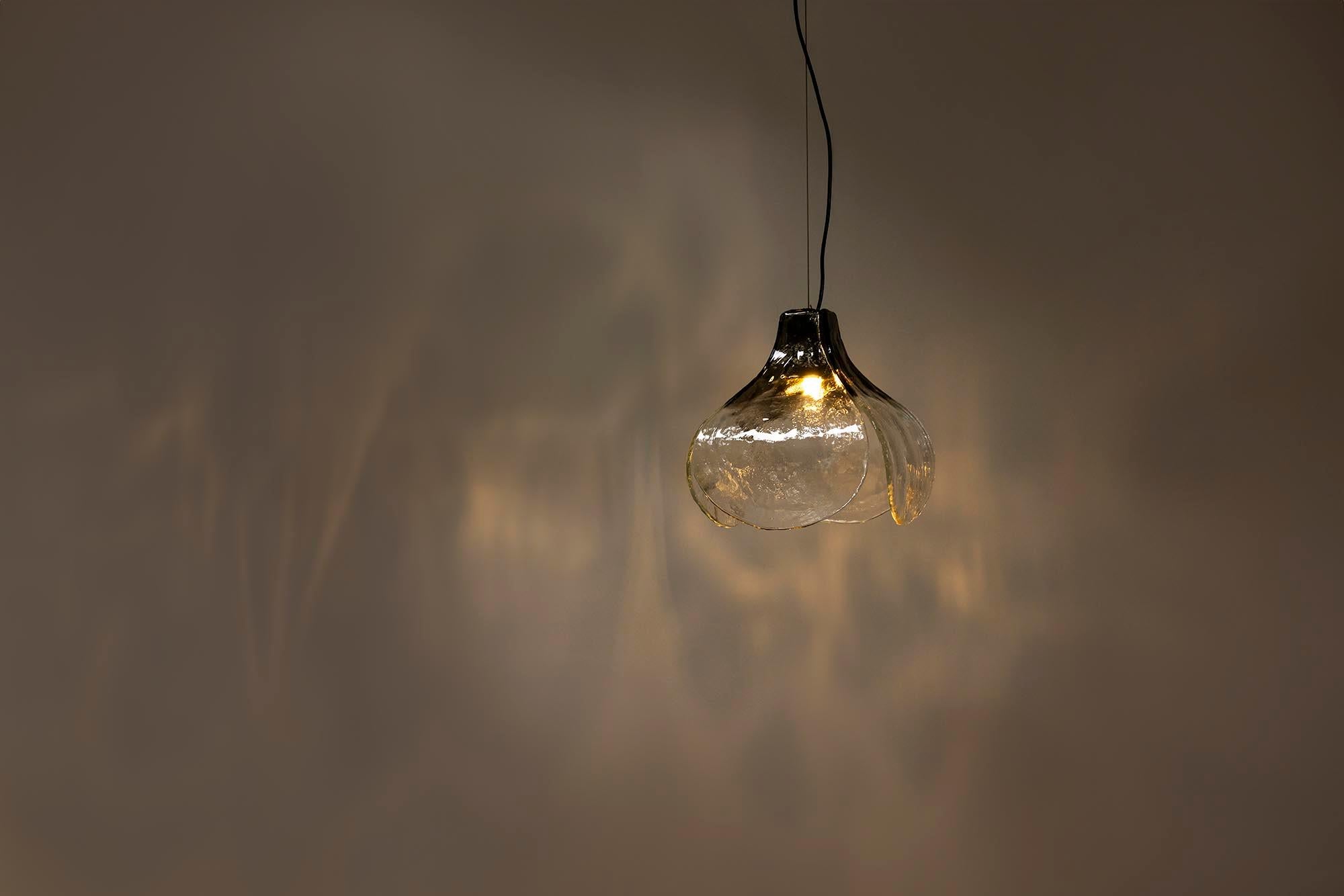 Carlo Nason LS 184 Lampada a sospensione a forma di fiore, Italy 1970s in vendita 5