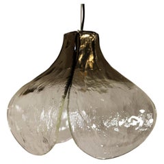 Carlo Nason LS 184 Flower-shaped Pendant Lamp, Italy 1970s