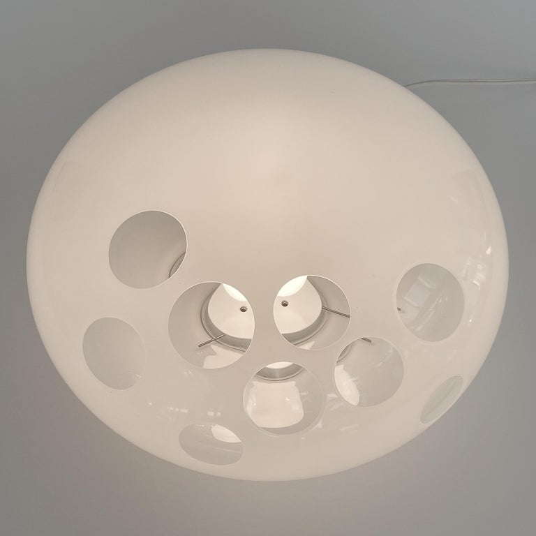 Carlo Nason LT 357 Cased Glass Moonbase Table Lamp for Mazzega 4
