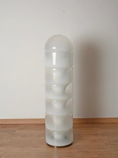 Carlo Nason Mazzega Floor Lamp Model LT 316 in Murano Glass, Italy 1970s