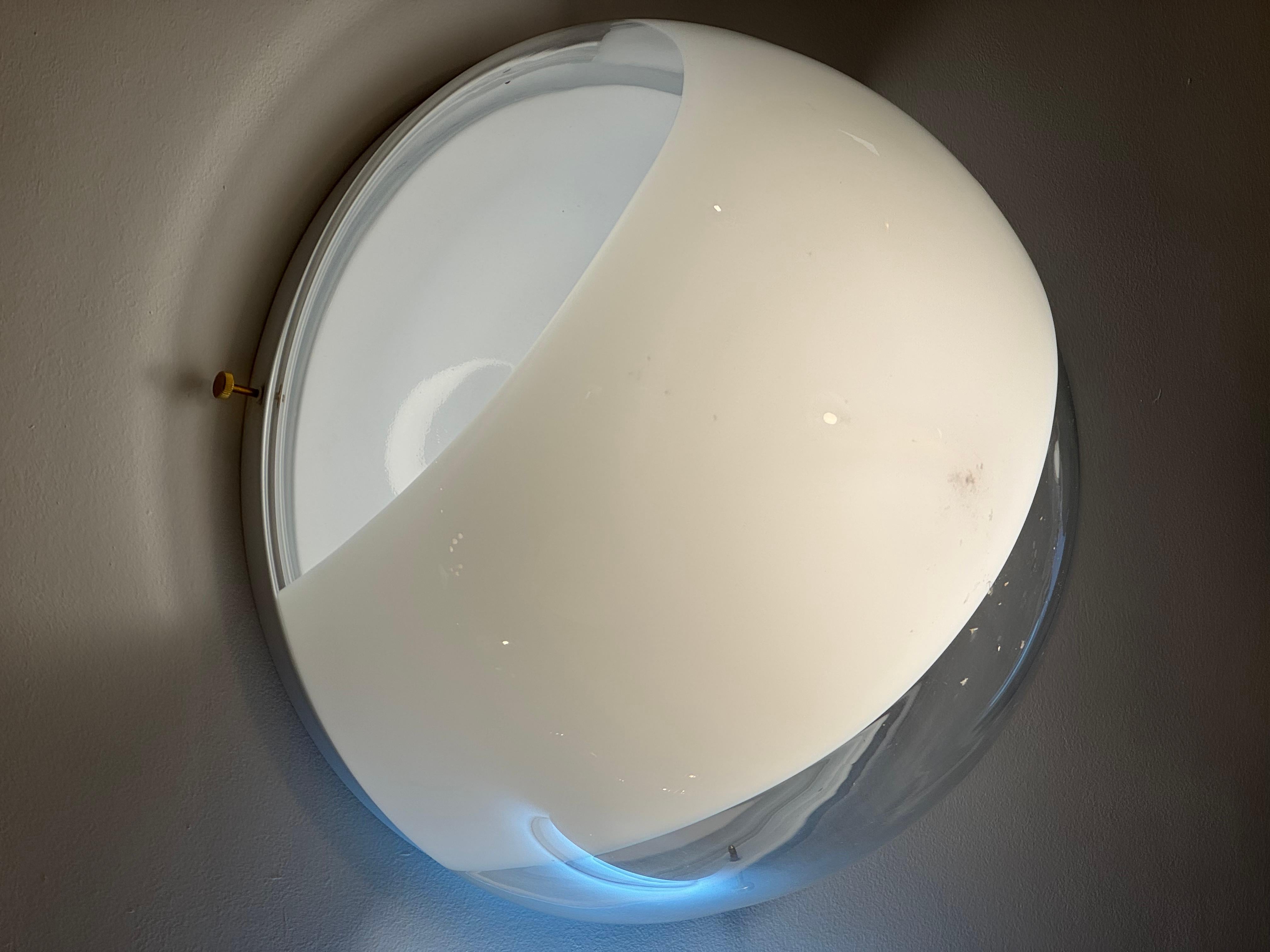 Metà XX secolo Carlo Nason Mazzega Lampada a sospensione LP 246 - Mod. Atomic Design 1969 in vendita