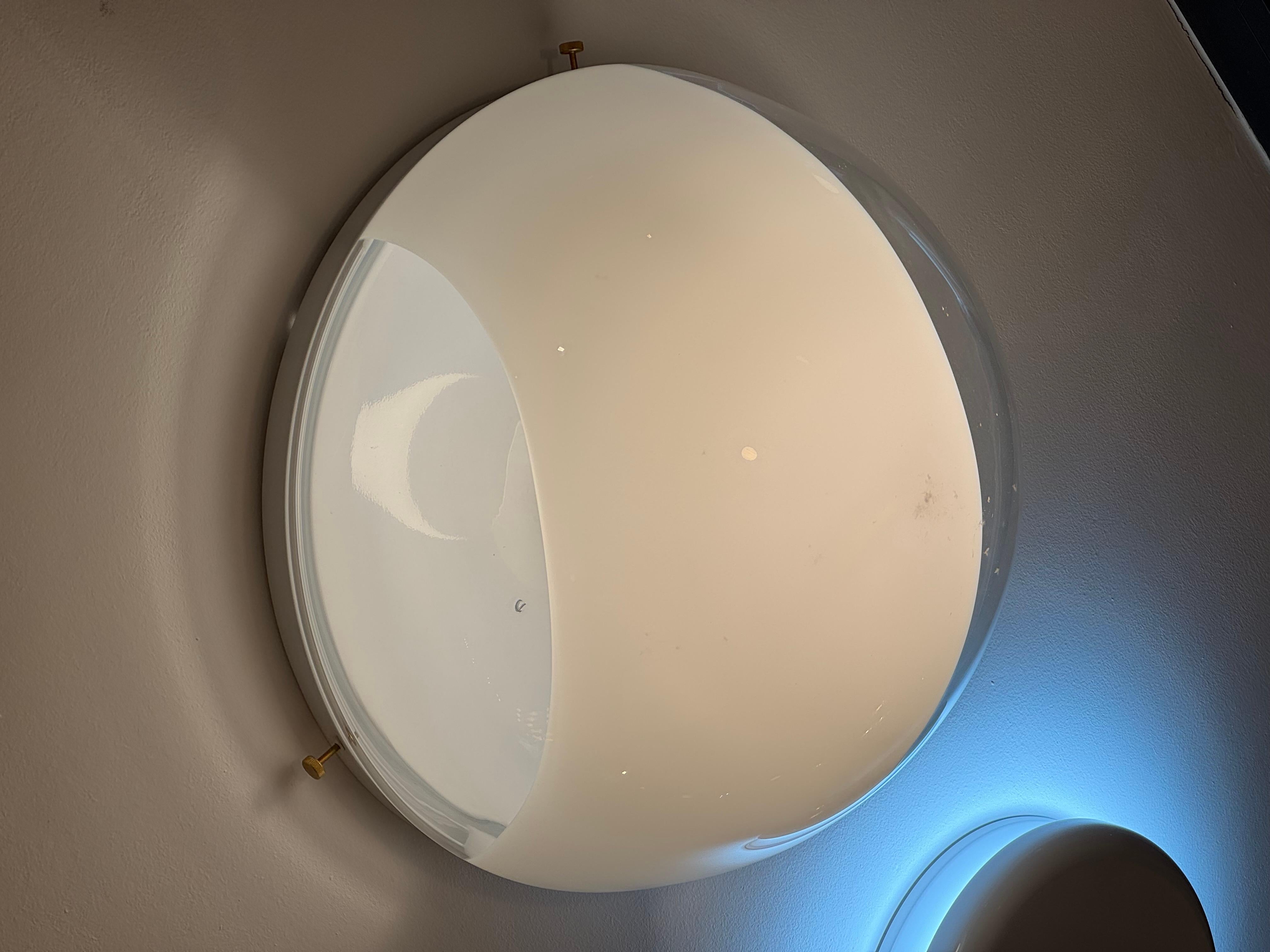 Metallo Carlo Nason Mazzega Lampada a sospensione LP 246 - Mod. Atomic Design 1969 in vendita