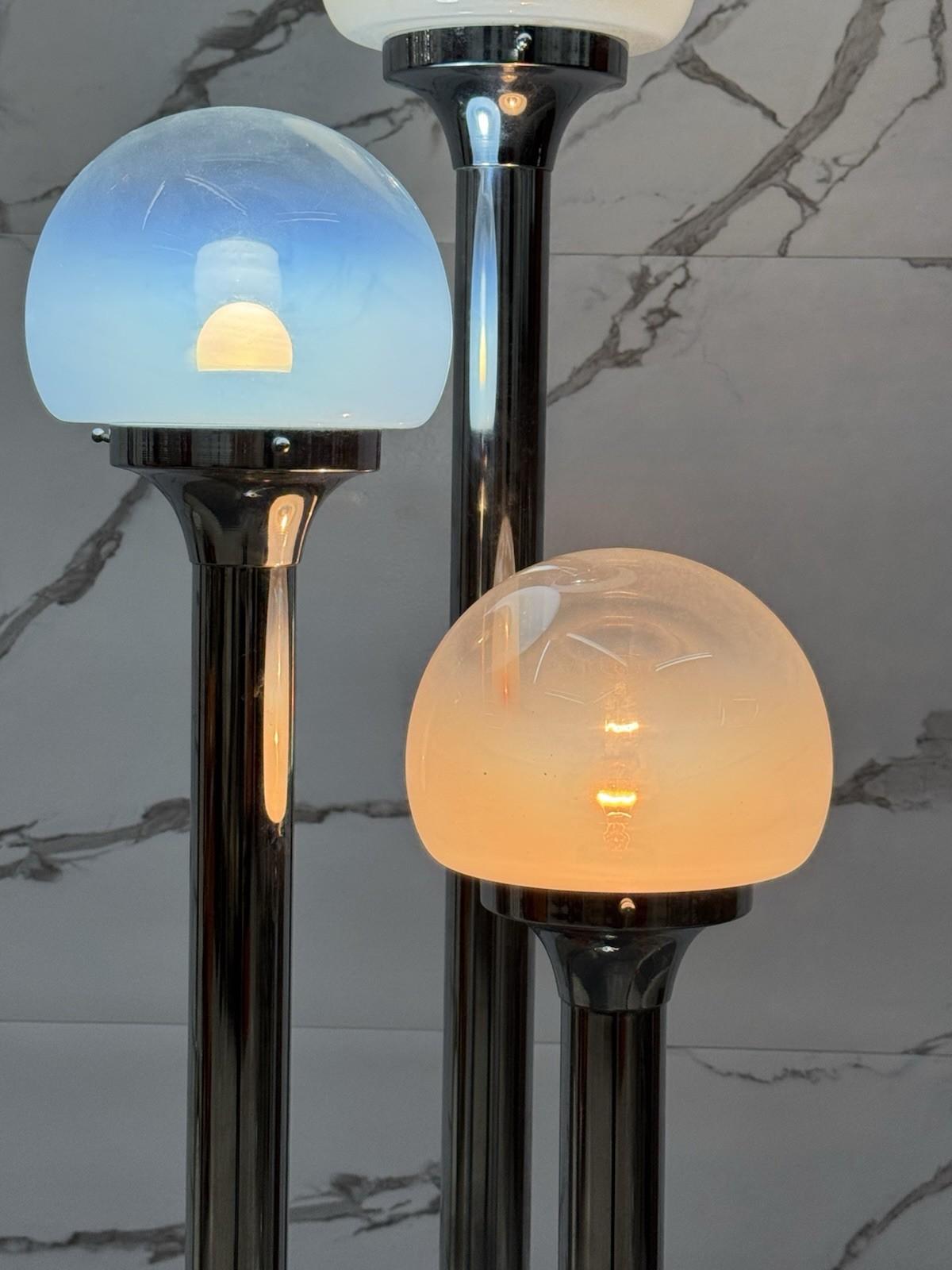 Carlo Nason Mazzega Floor Lamp Design 1970s Modernism For Sale 3