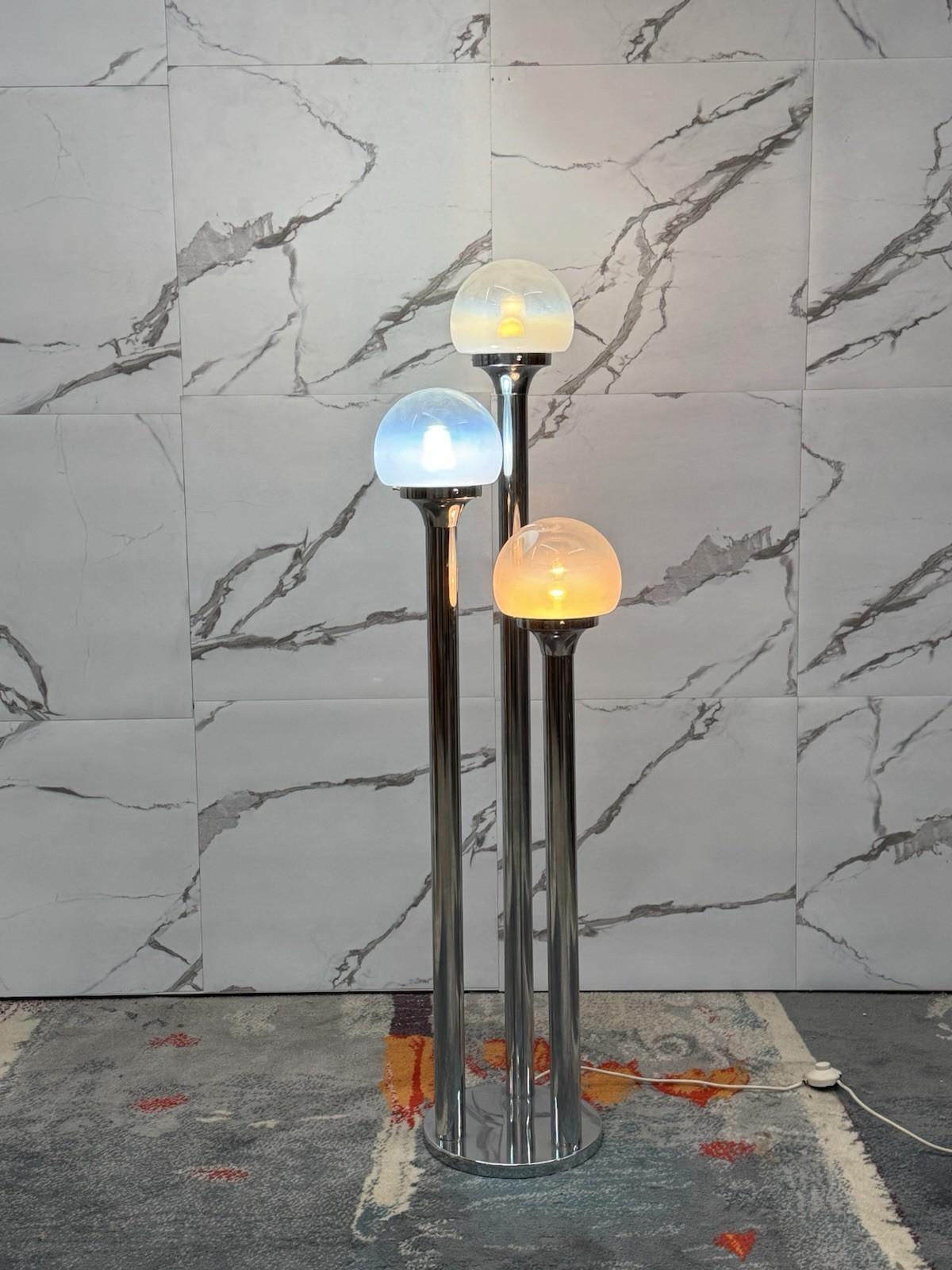 Carlo Nason Mazzega Floor Lamp Design 1970s Modernism In Excellent Condition For Sale In Taranto, IT