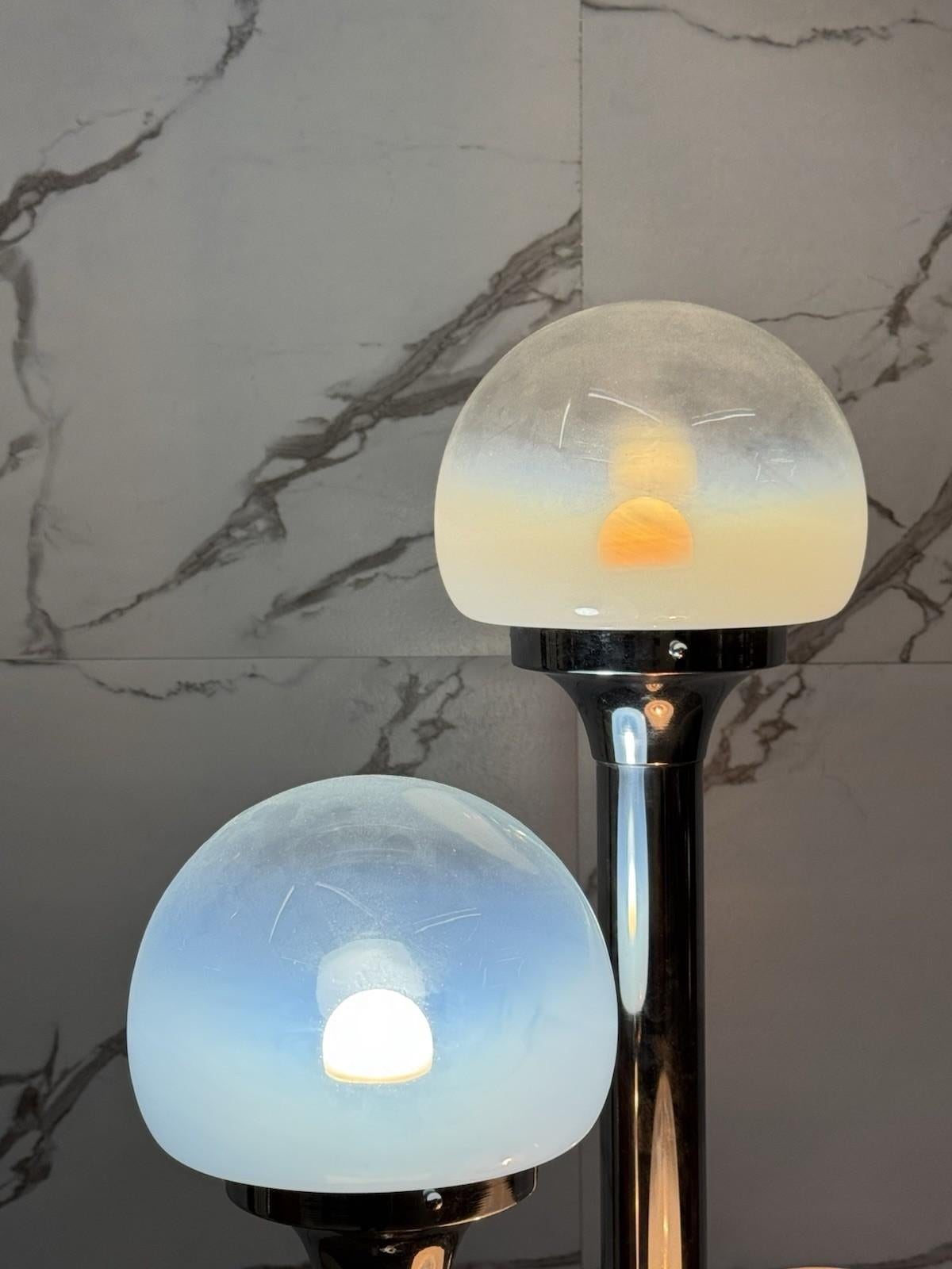 Carlo Nason Mazzega Floor Lamp Design 1970s Modernism For Sale 1