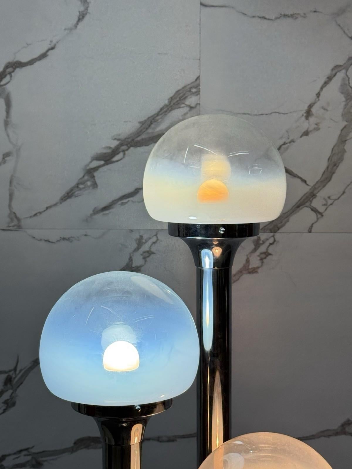 Carlo Nason Mazzega Floor Lamp Design 1970s Modernism For Sale 2