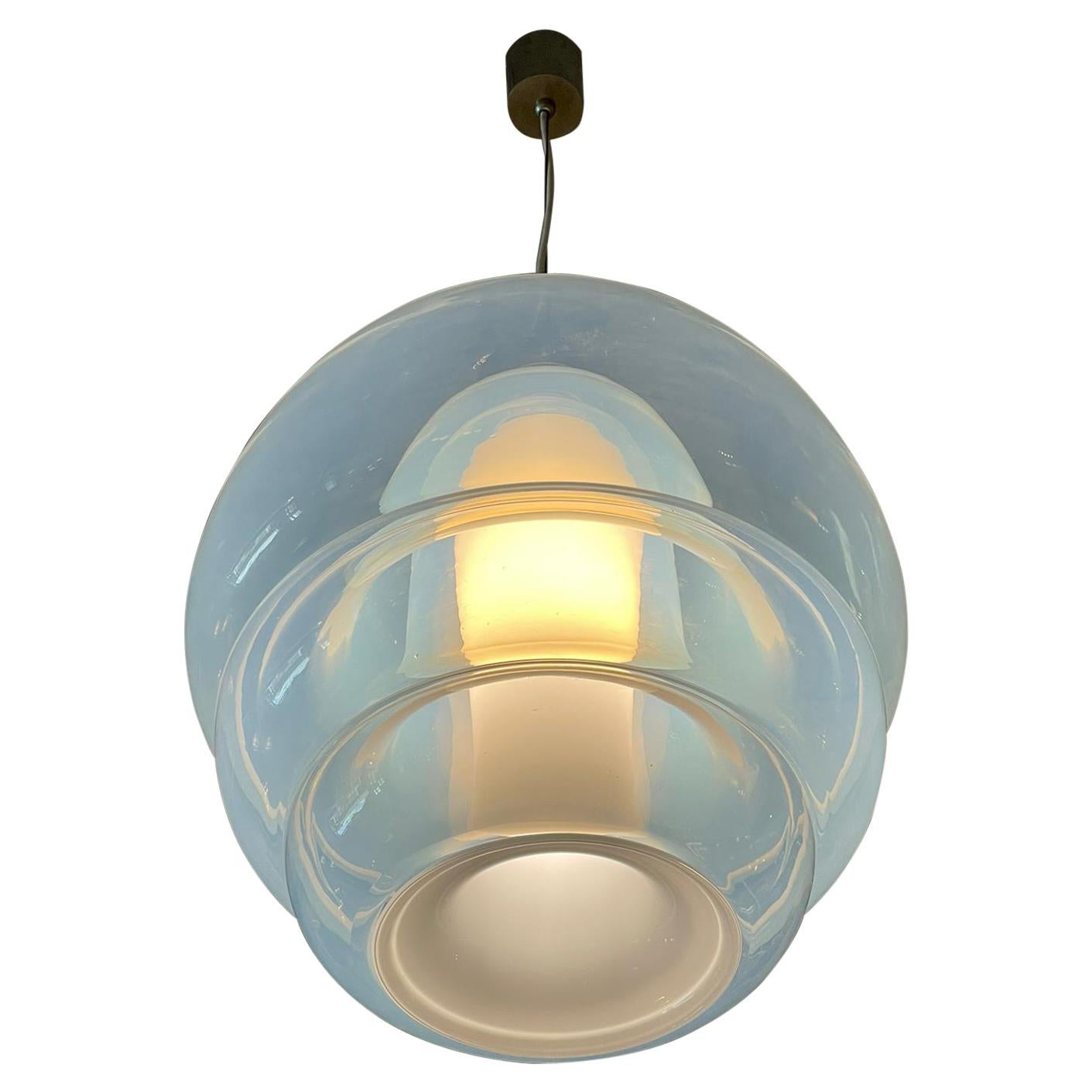 Carlo Nason Mazzega Mod LS134 Ceiling Lamp Murano Glass, Italy, 1969
