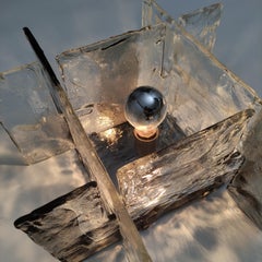 Carlo Nason Mazzega Murano big Wall lamp