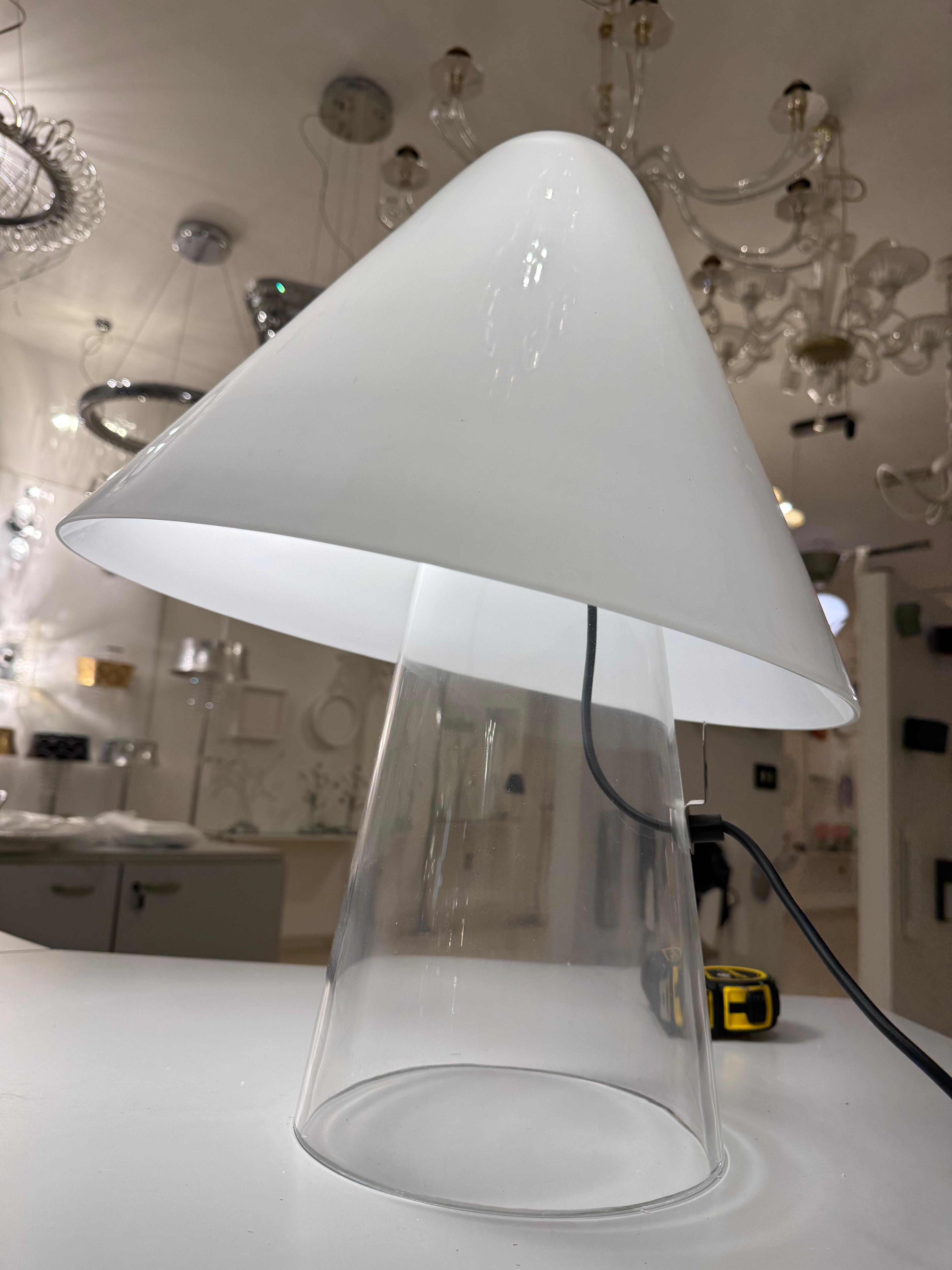 Carlo Nason Mazzega Mushroom Lampada da tavolo fungo Anni '70 Design Rarissimo In condizioni ottime in vendita a Taranto, IT