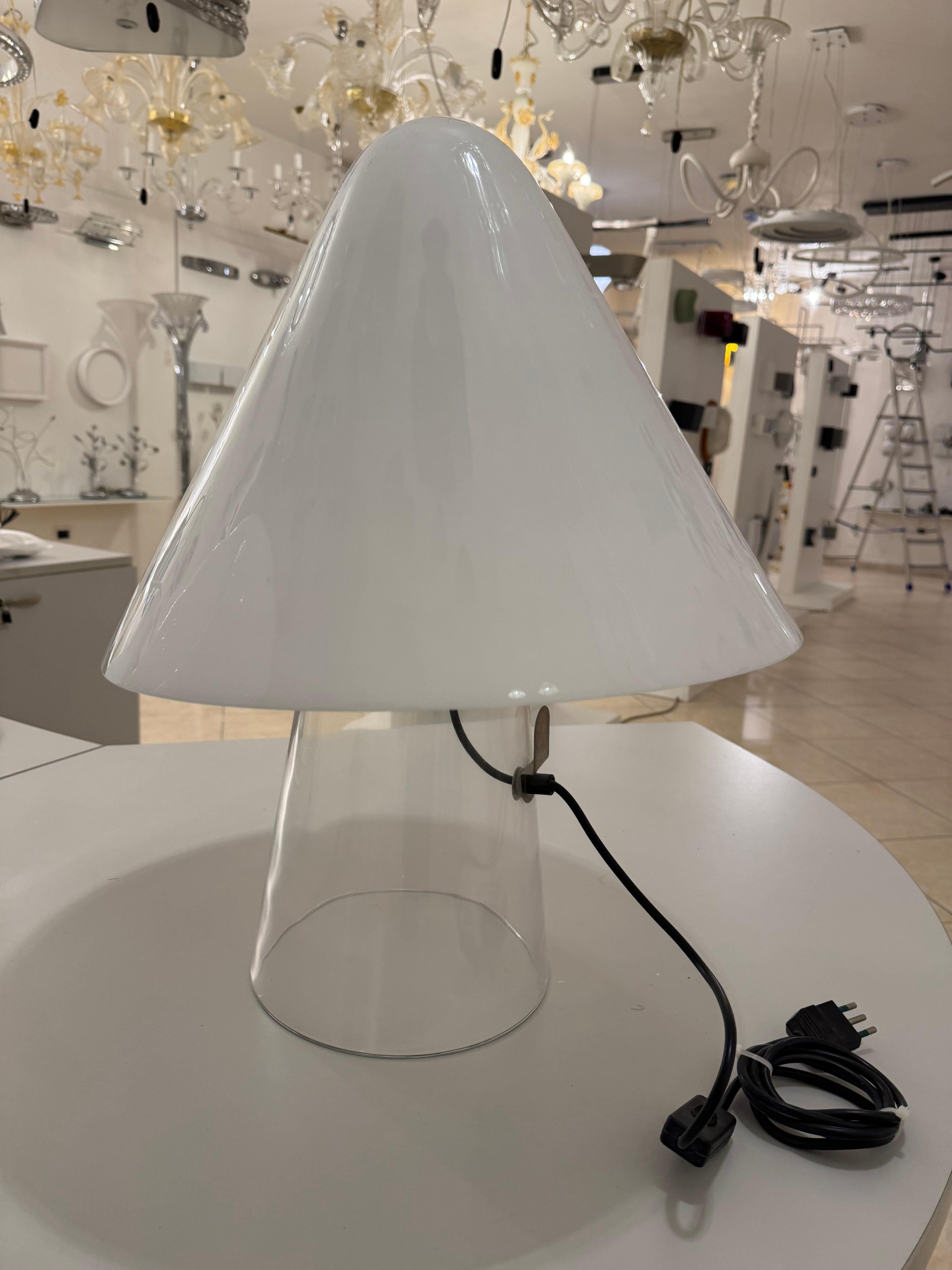 Carlo Nason Mazzega Mushroom Lampada da tavolo fungo Anni '70 Design Rarissimo in vendita 1