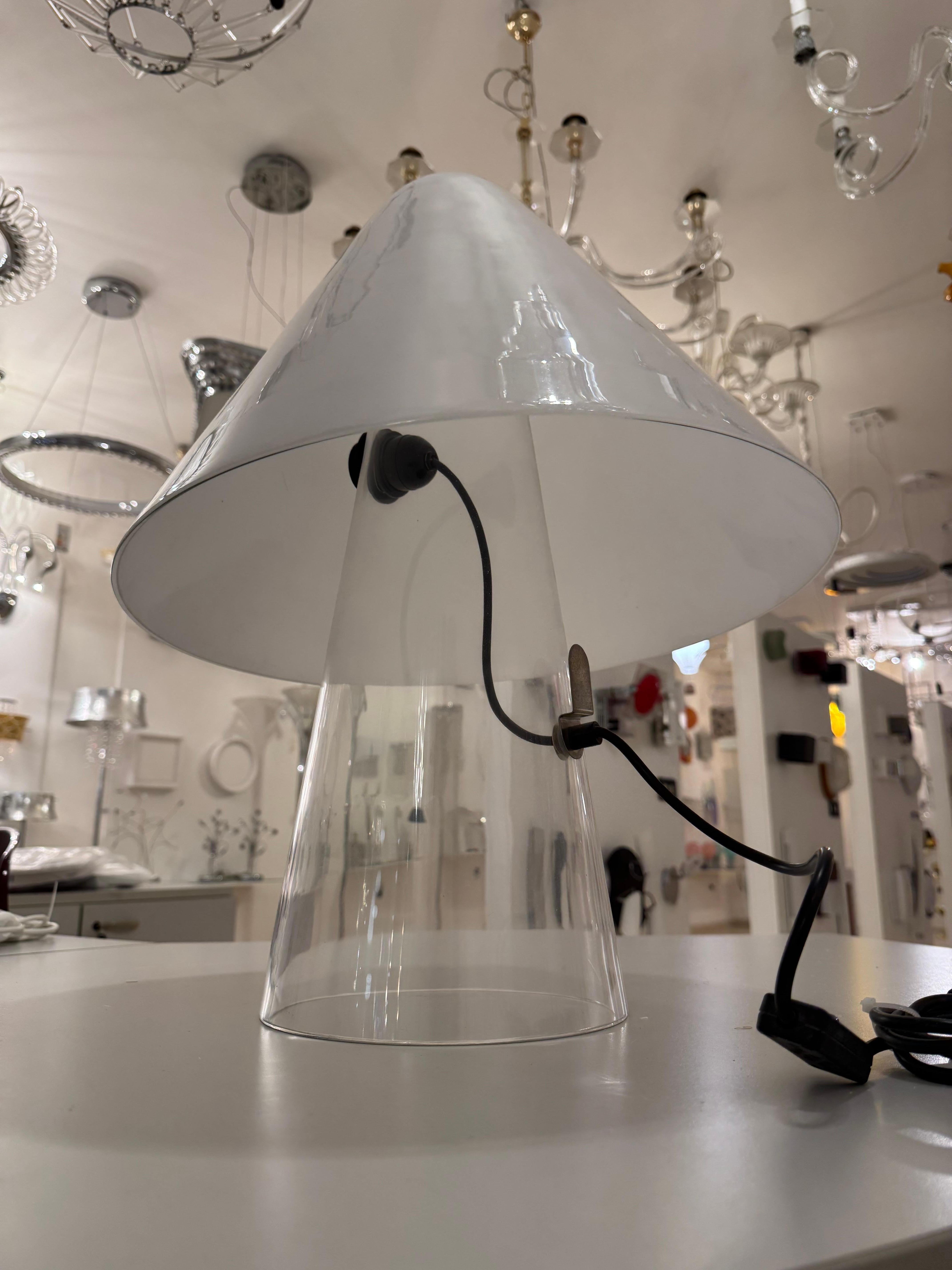 Carlo Nason Mazzega Mushroom Lampada da tavolo fungo Anni '70 Design Rarissimo in vendita 2