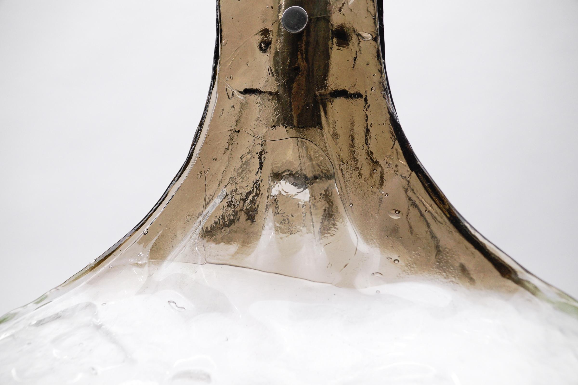 Carlo Nason Mazzega Pendant Lamp for J.T. Kalmar in Murano Glass, 1970s For Sale 5