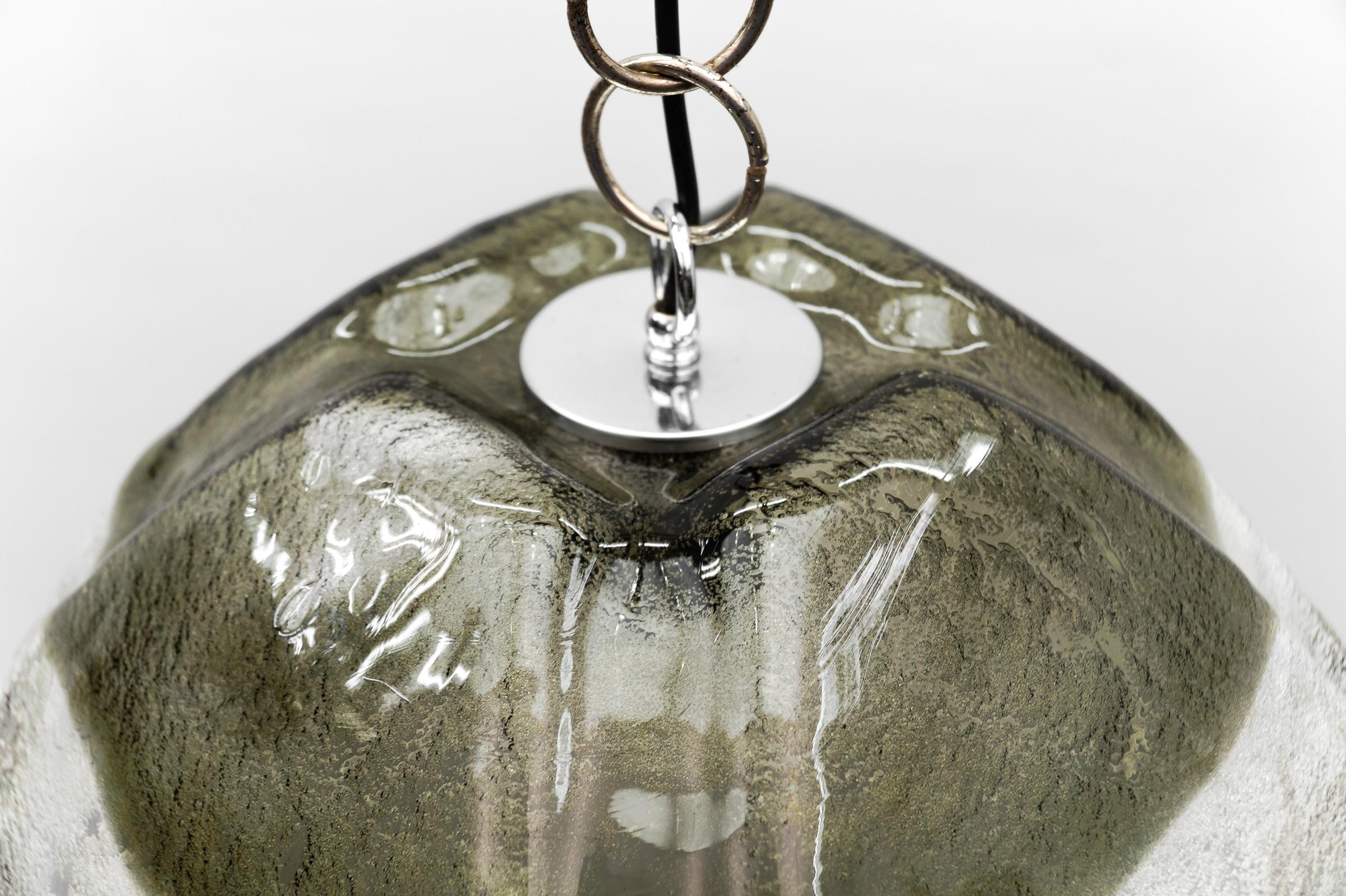 Lampe à suspension Carlo Nason Mazzega pour J.T. Murano en verre de Murano, 1970 en vente 6